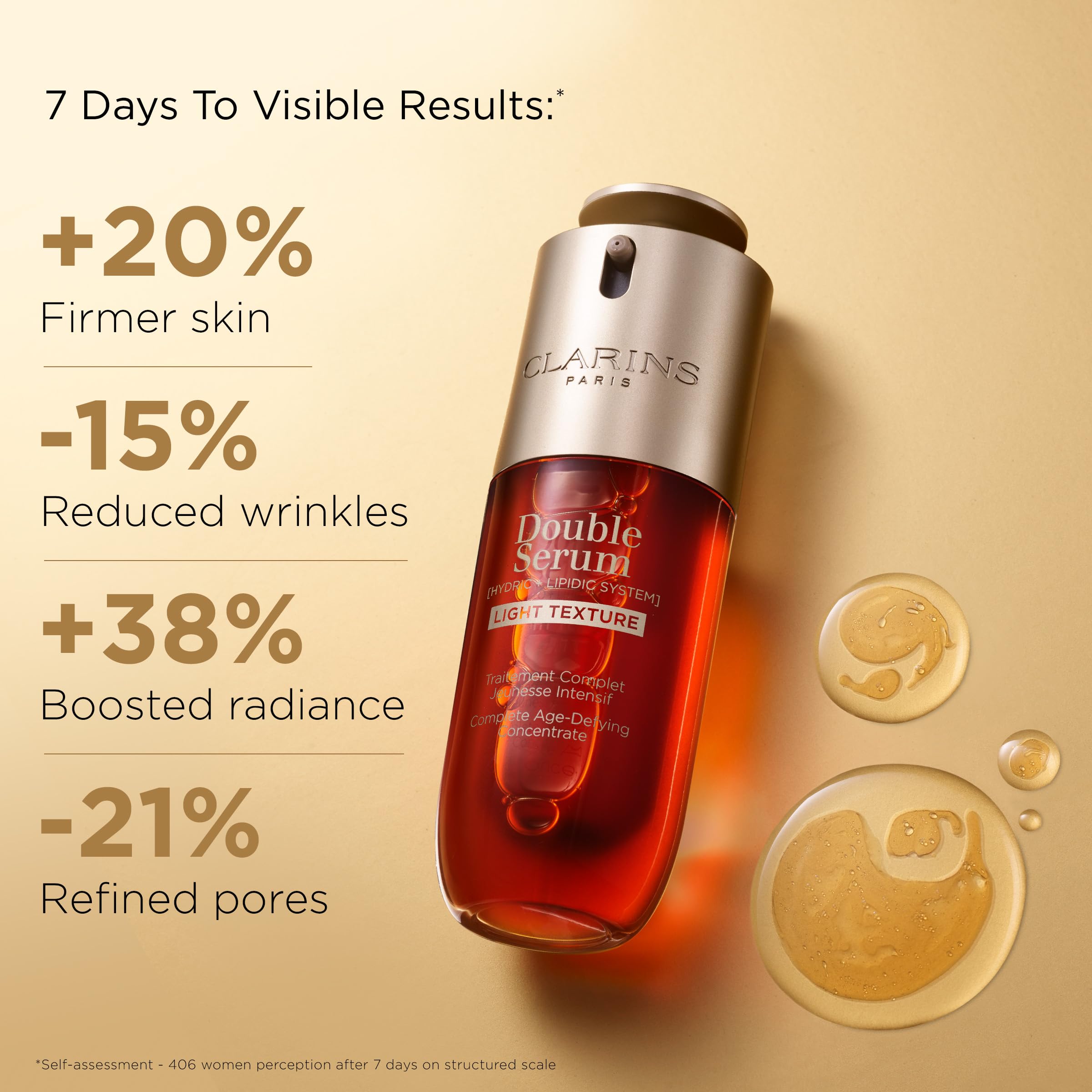 Foto 3 pulgar | Serum Clarins Double Serum Light Antienvejecimiento 50 Ml - Venta Internacional.