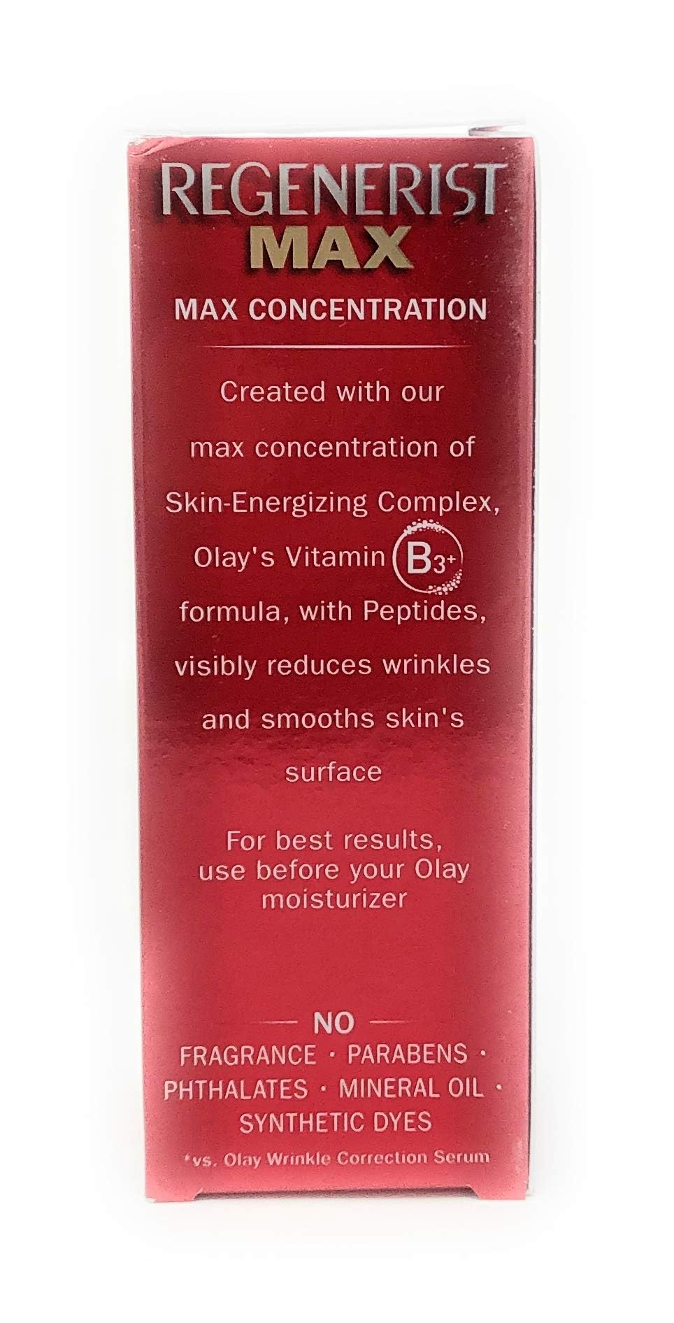 Foto 4 pulgar | Serum Olay Niacinamide Max Reductor De Arrugas, 40 Ml, Sin Fragancia - Venta Internacional.