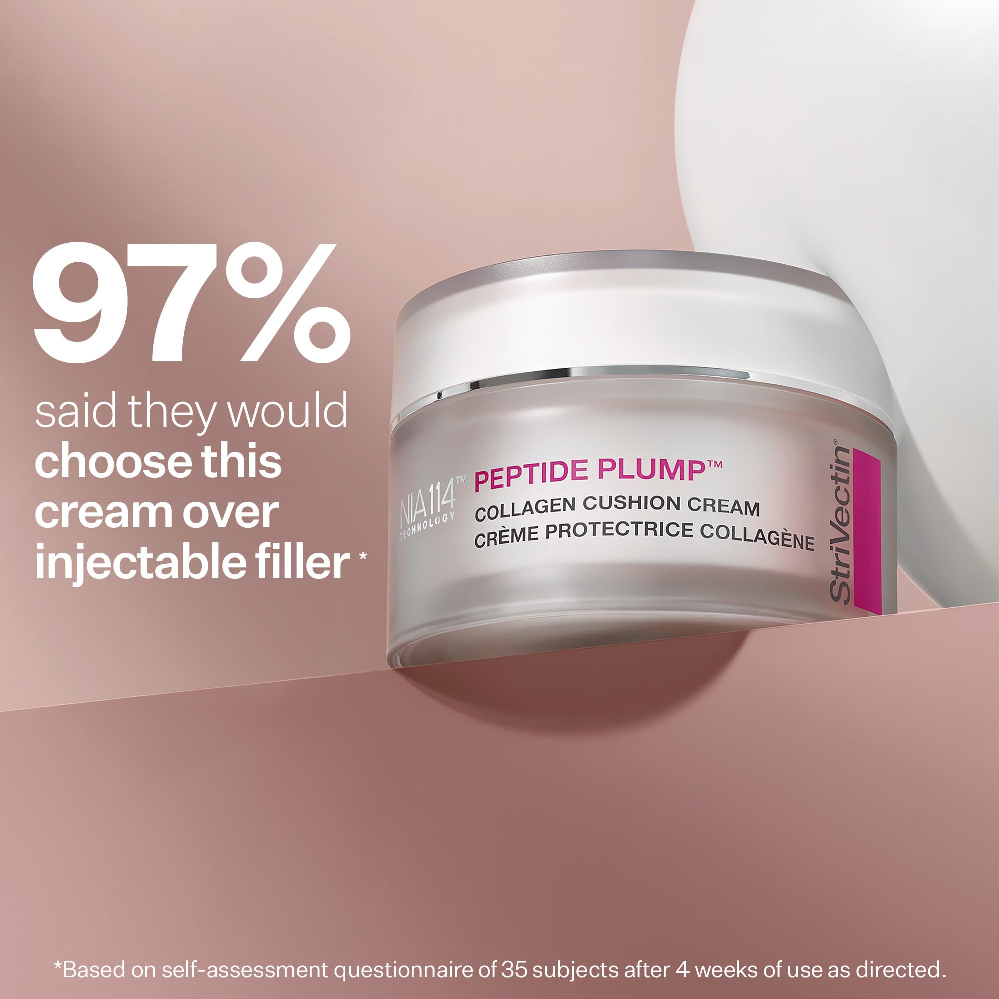 Foto 3 pulgar | Crema Hidratante Strivectin Peptide Plump Collagen Cushion - Venta Internacional.
