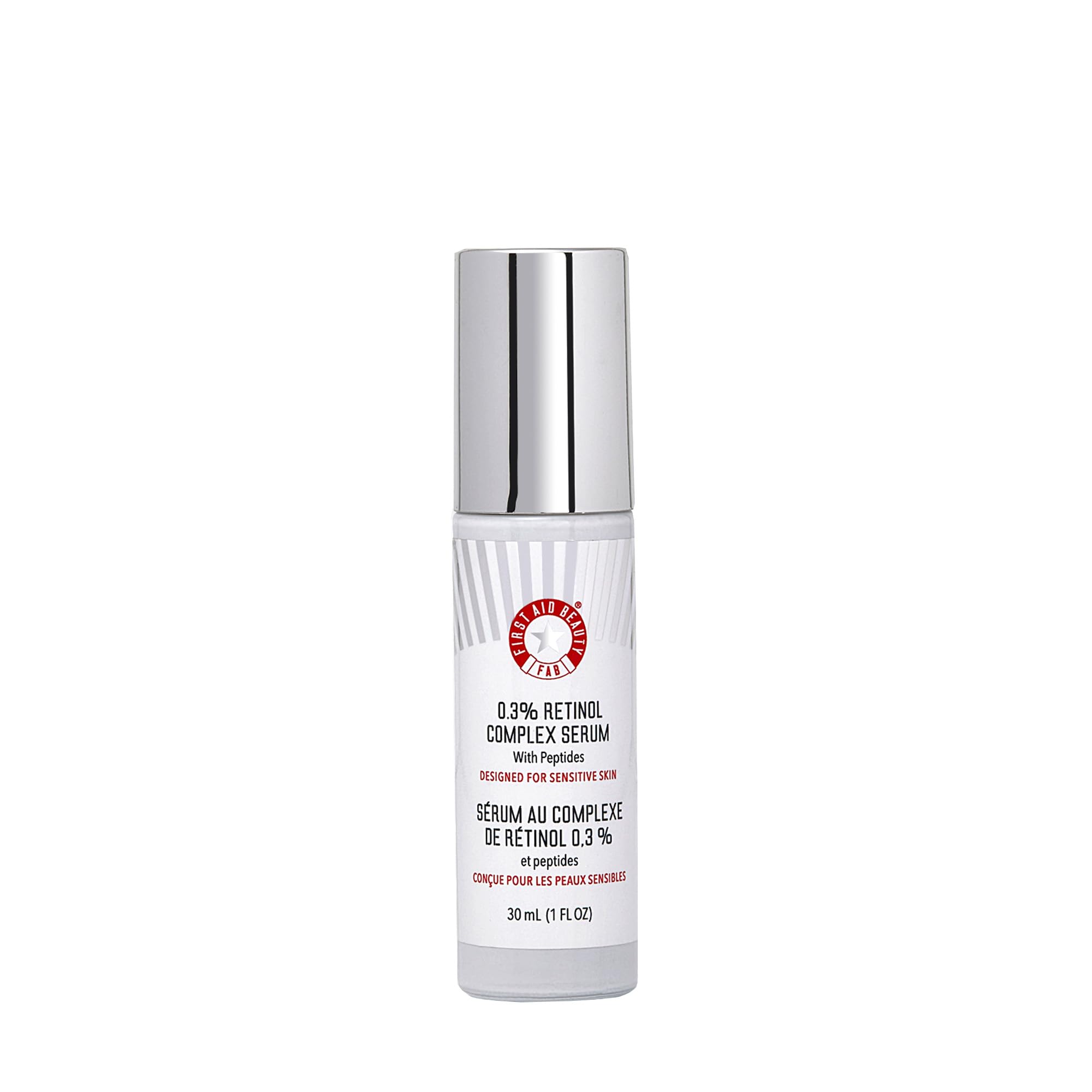 Serum First Aid Beauty, Complejo De Retinol Al 0.3% Con Péptidos, 30 Ml - Venta Internacional.