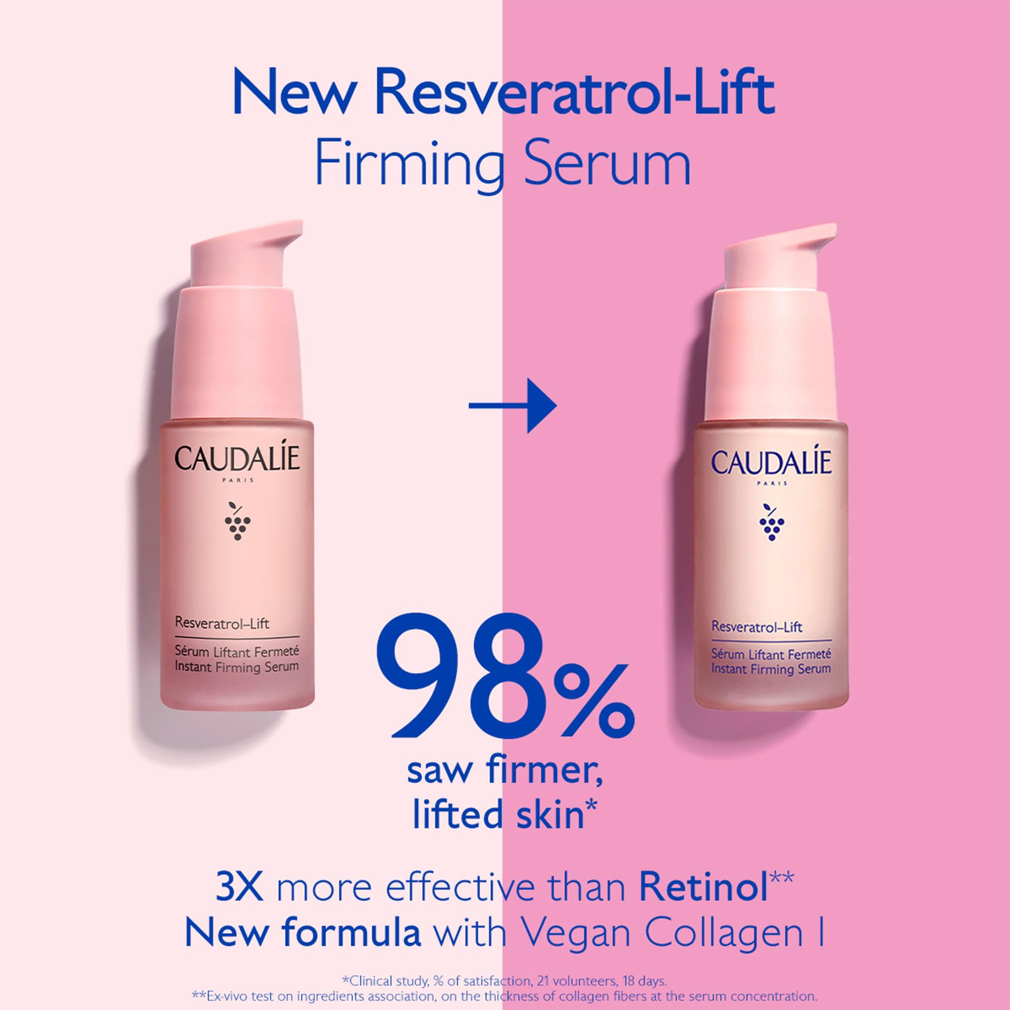 Foto 6 pulgar | Serum Caudalie Resveratrol-lift, Reafirmante Instantáneo, 30 Ml - Venta Internacional.