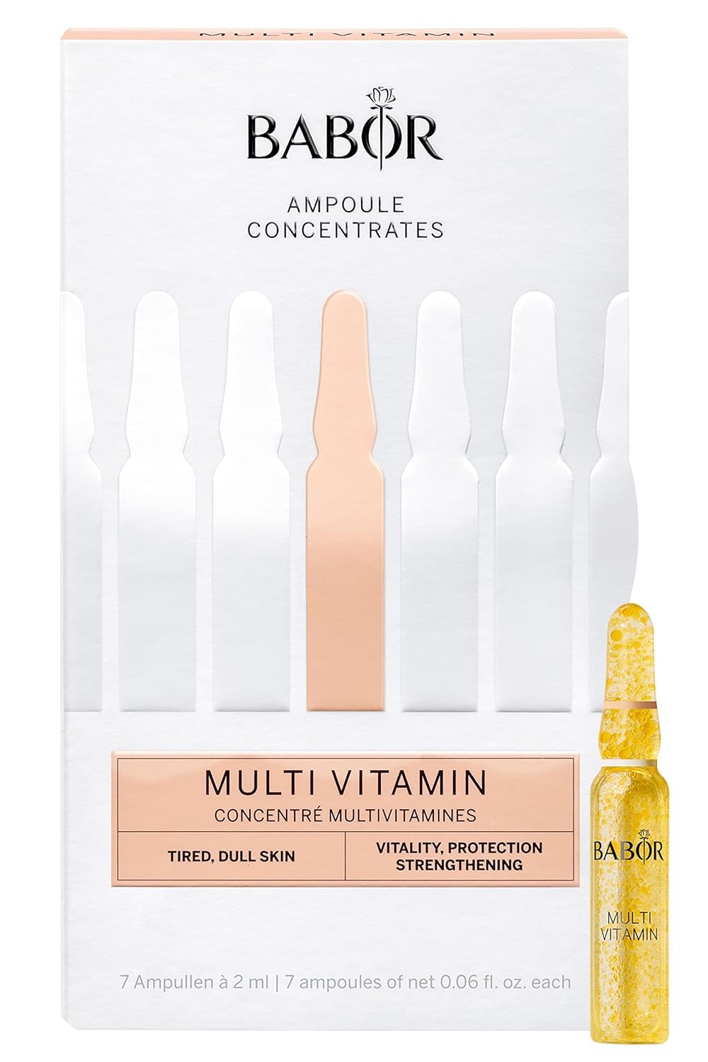 Tratamientos Multivitamínicos 7 Con Concentrado En Ampollas Babor - Venta Internacional.