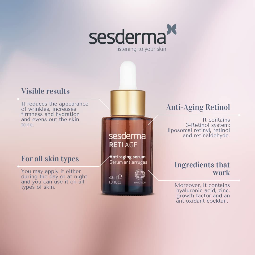 Foto 4 pulgar | Sérum Sesderma Reti Age Antienvejecimiento Con Retinol 30 Ml - Venta Internacional.