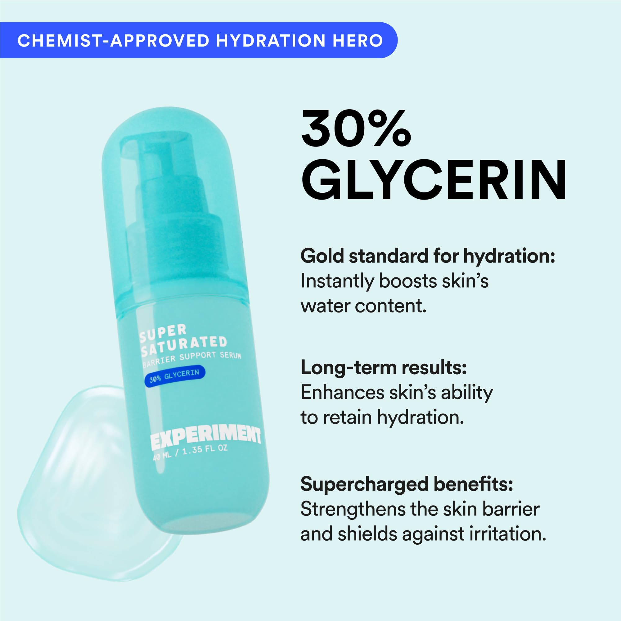 Foto 7 | Barrera Hidratante Supersaturada Serum Experiment, 40 Ml - Venta Internacional.