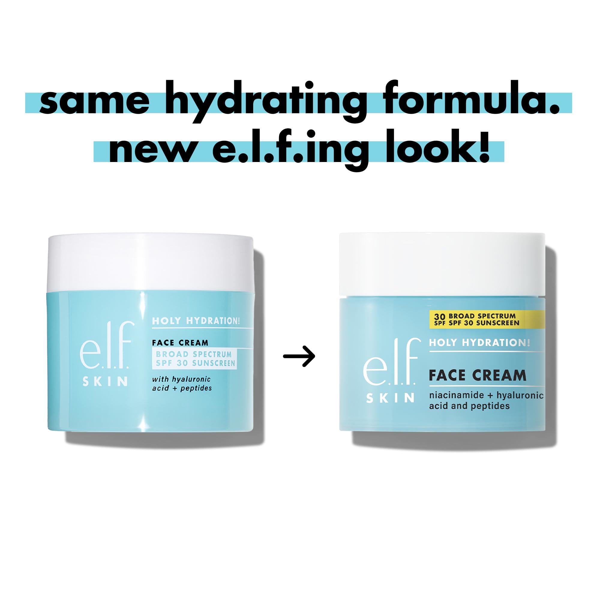 Foto 5 pulgar | Crema Facial E.l.f. Holy Hydration! Spf 30 De Amplio Espectro, 50 Ml - Venta Internacional.