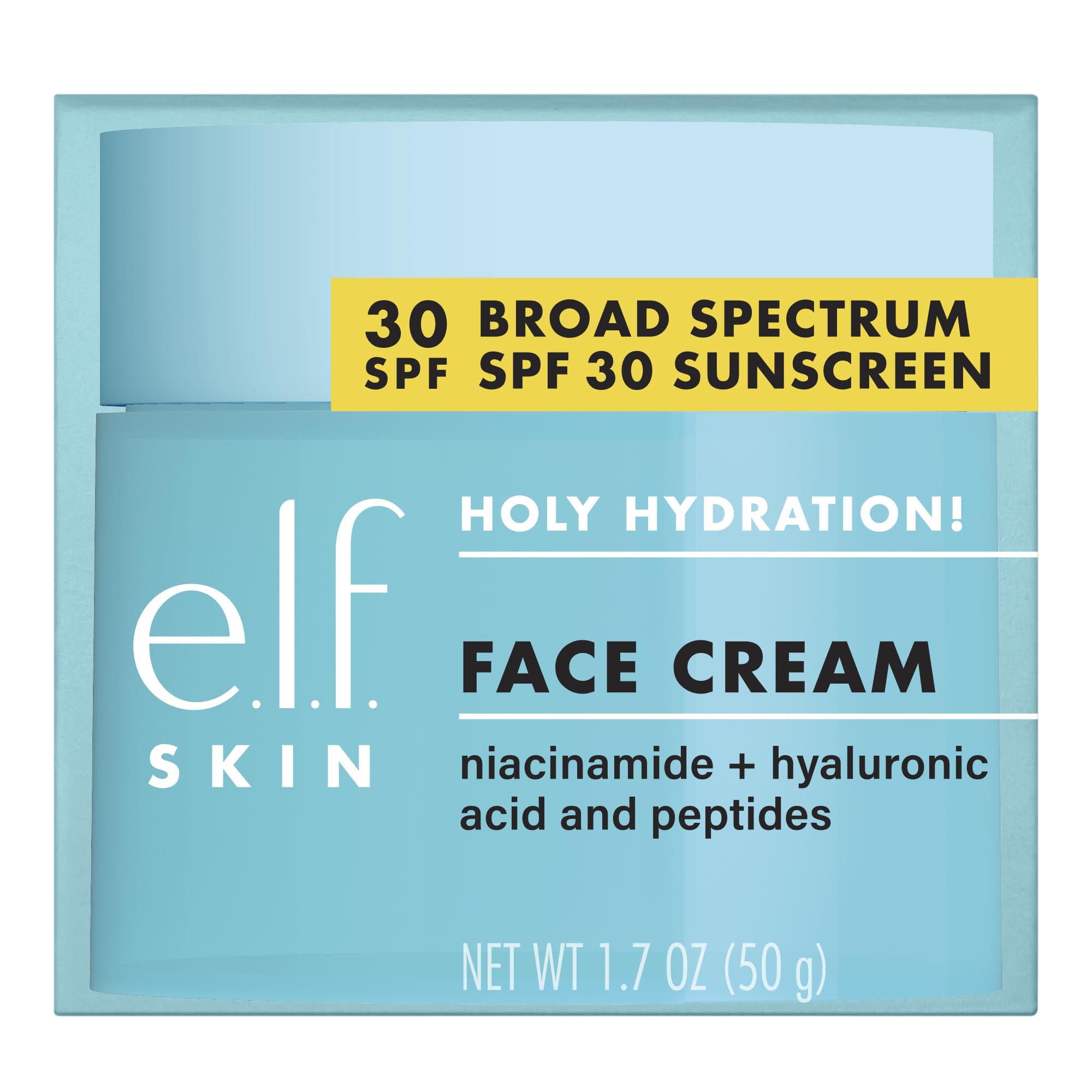 Foto 6 | Crema Facial E.l.f. Holy Hydration! Spf 30 De Amplio Espectro, 50 Ml - Venta Internacional.
