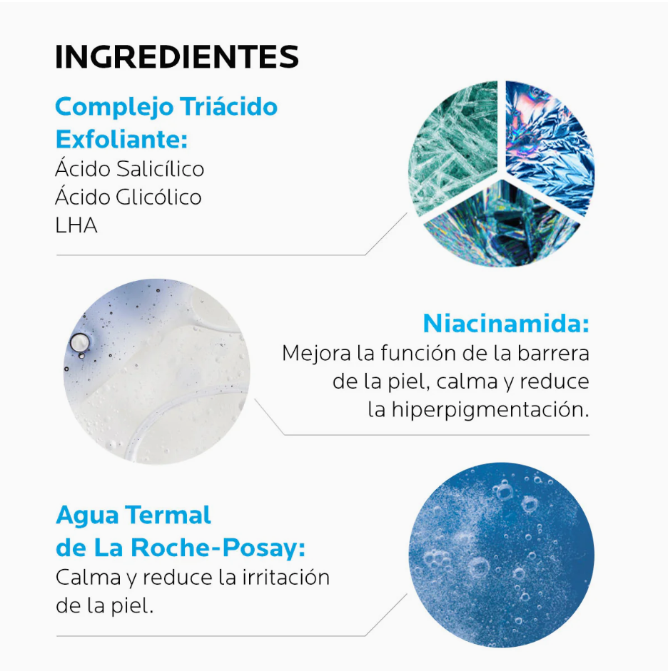 Foto 3 pulgar | La Roche Posay Effaclar Serum Ultra Concentrado 30ml Suero Antiacné Marcas Imperfecciones Piel Grasa
