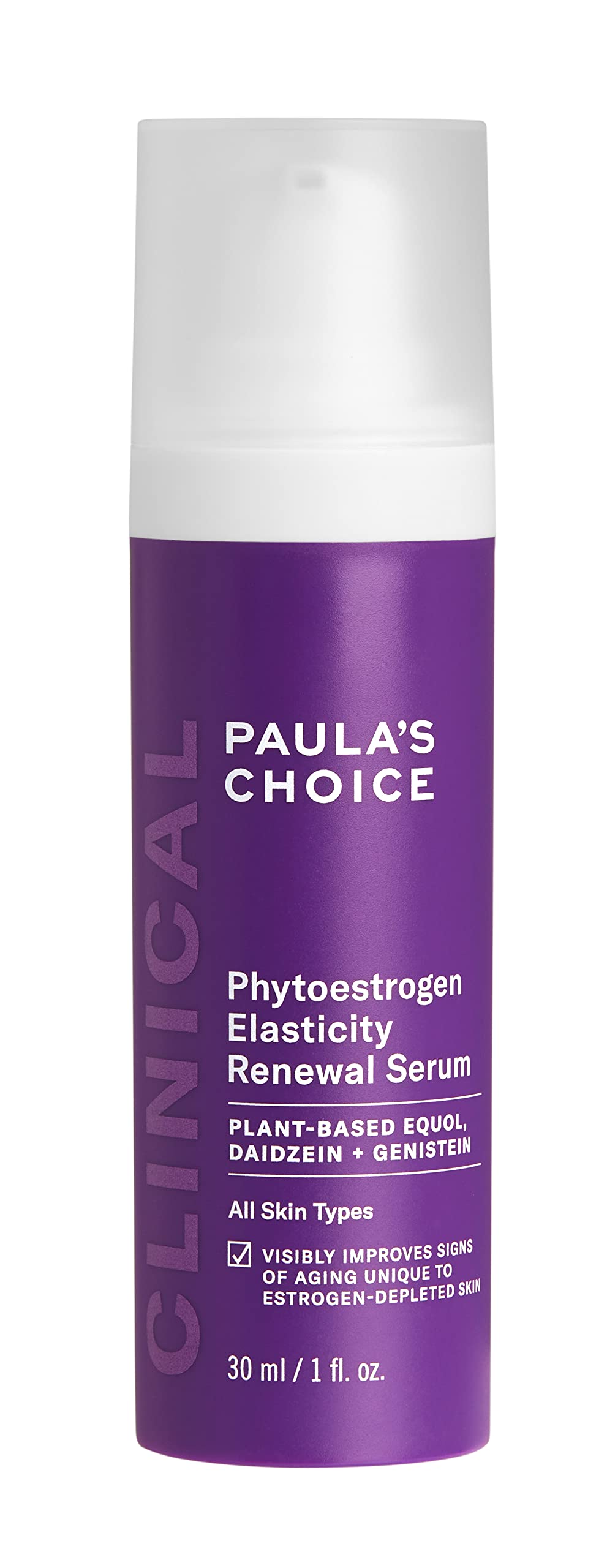 Sérum Facial Paula's Choice Clinical Con Fitoestrógenos, Renovación De Elasticidad, 30 Ml - Venta Internacional.