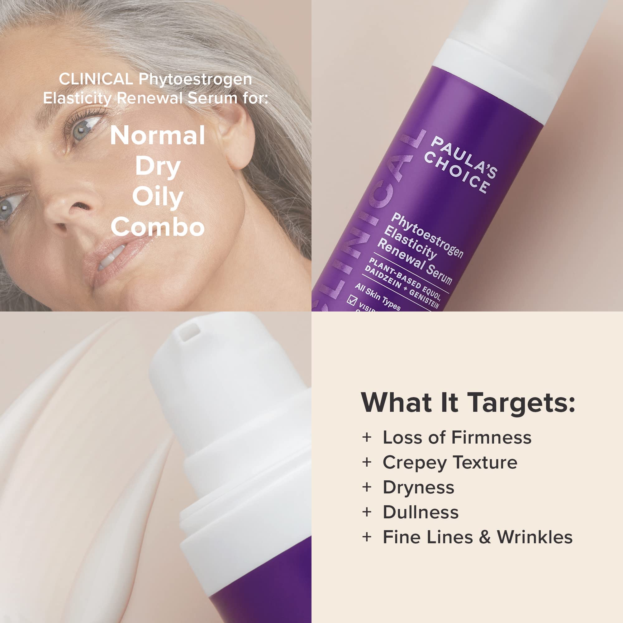 Foto 5 | Sérum Facial Paula's Choice Clinical Con Fitoestrógenos, Renovación De Elasticidad, 30 Ml - Venta Internacional.