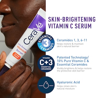 Foto 3 | Set De Cuidado De La Piel Cerave, Sérum De Vitamina C De 30 Ml Y Crema De Noche - Venta Internacional.