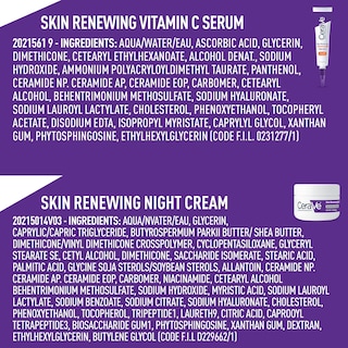 Foto 7 | Set De Cuidado De La Piel Cerave, Sérum De Vitamina C De 30 Ml Y Crema De Noche - Venta Internacional.