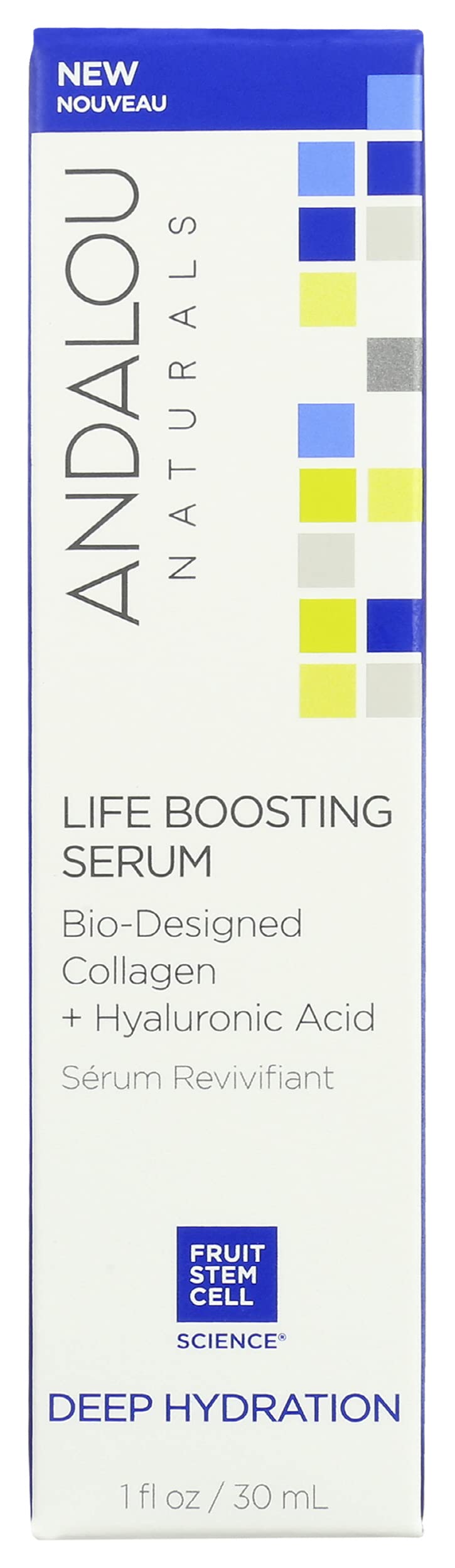 Sérum Andalou Naturals Life Boosting Hidratación Profunda 30 Ml - Venta Internacional.