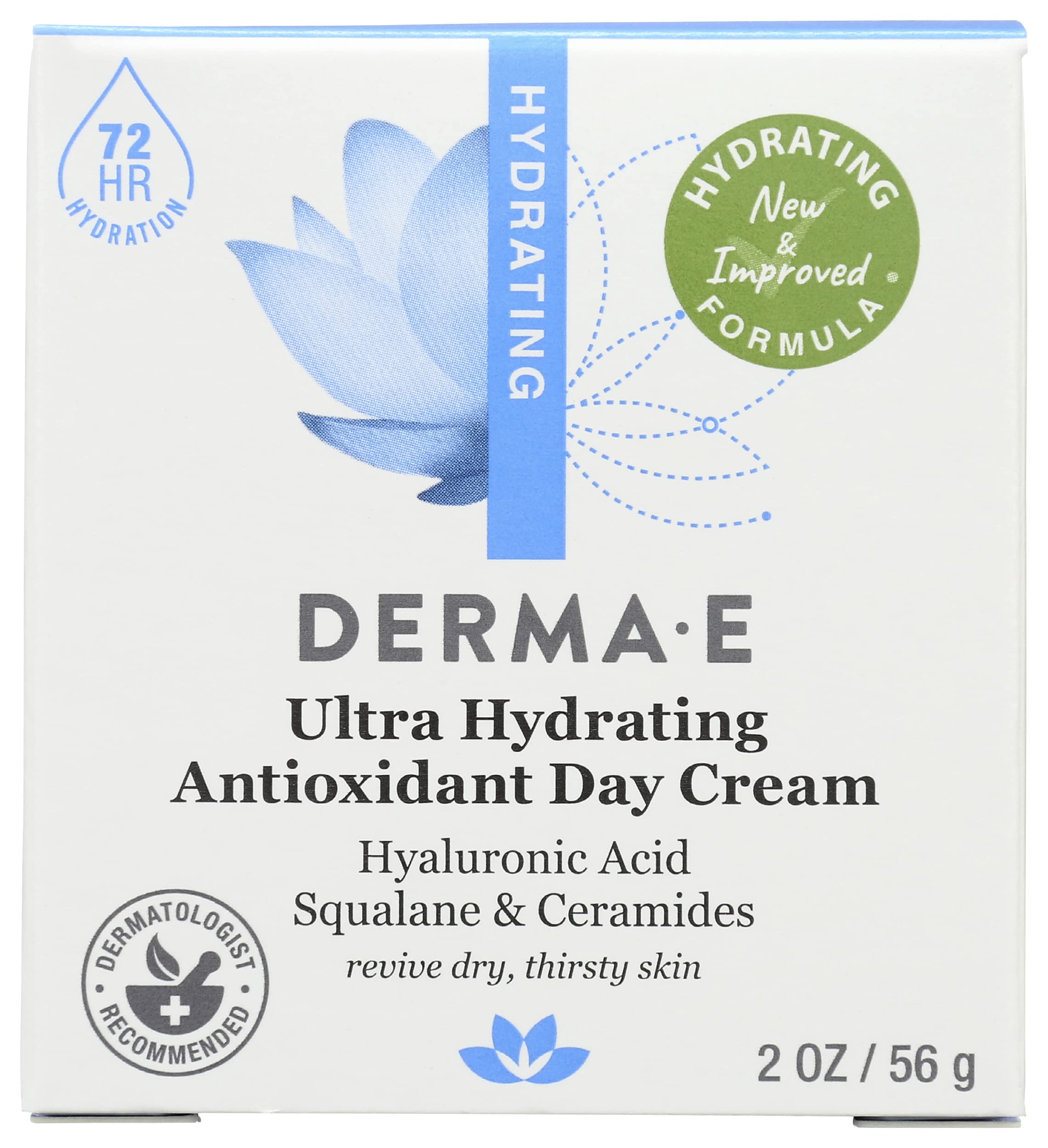 Crema De Día Derma E, Antioxidante Ultrahidratante, 60 Ml, Paquete De 1 - Venta Internacional.