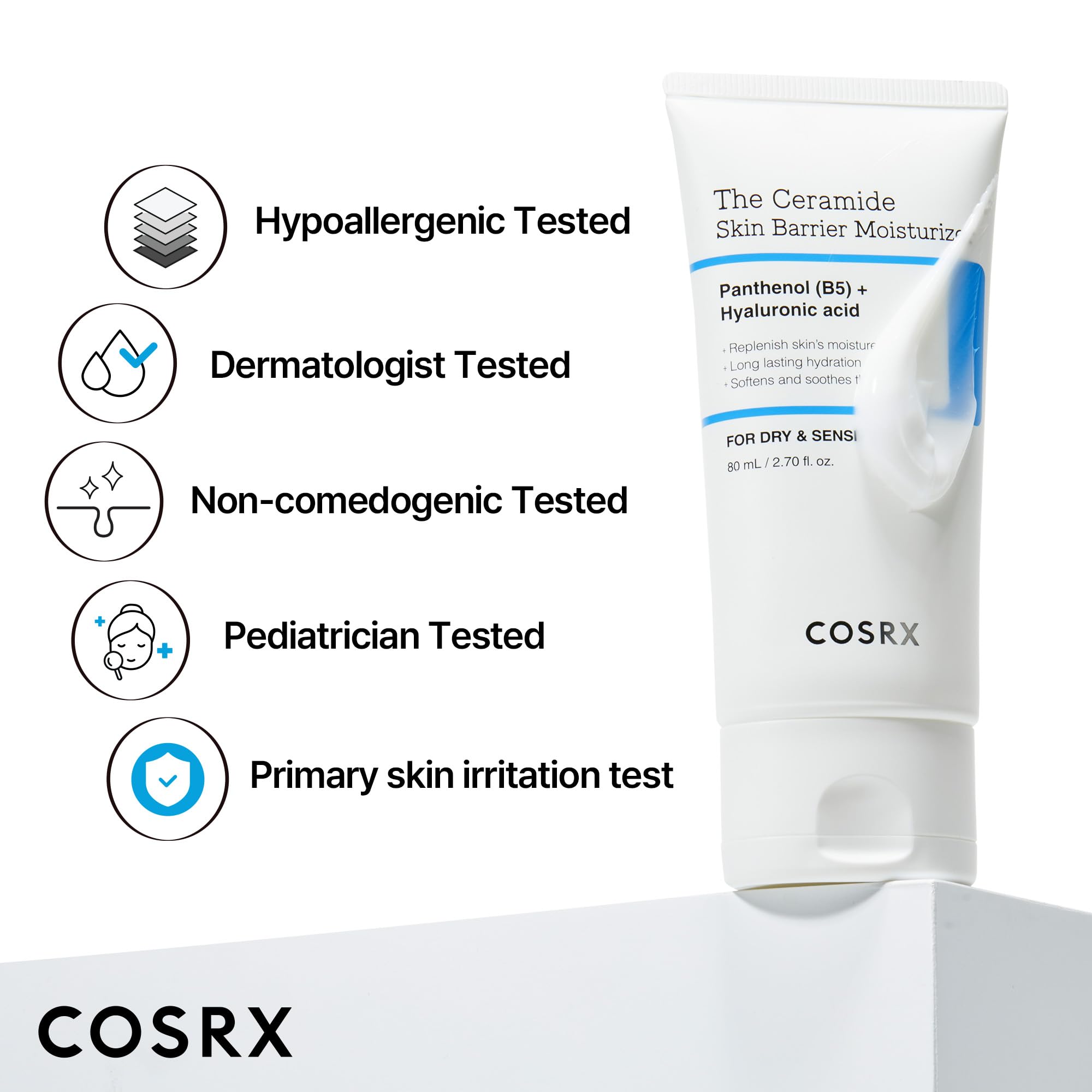 Foto 8 pulgar | Crema Hidratante Cosrx Ceramide Skin Barrier 80 Ml Con 7 Ceramidas - Venta Internacional.
