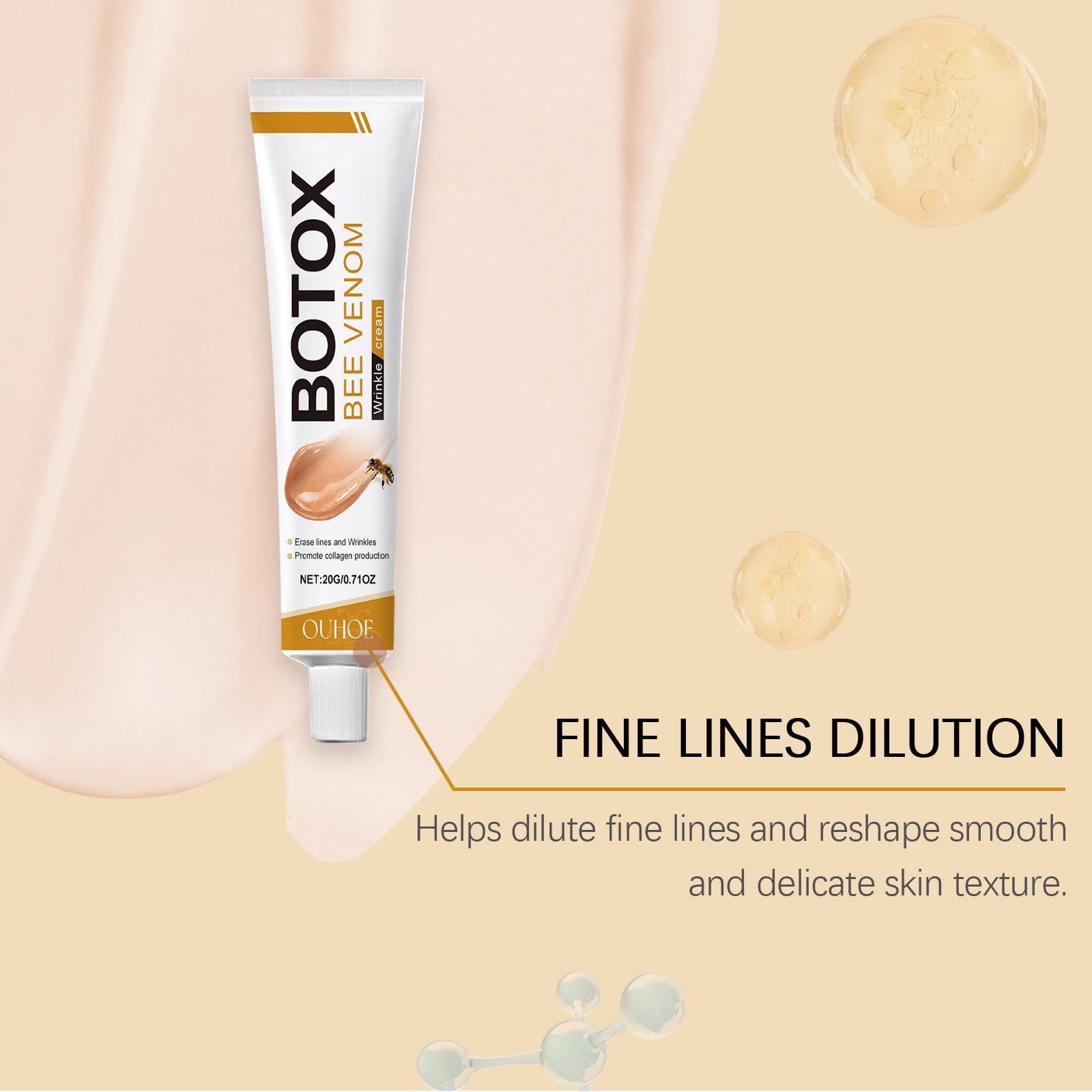 Foto 6 pulgar | Crema Antiarrugas Botoxlux Bee Venom Lift Para Todo Tipo De Piel - Venta Internacional.
