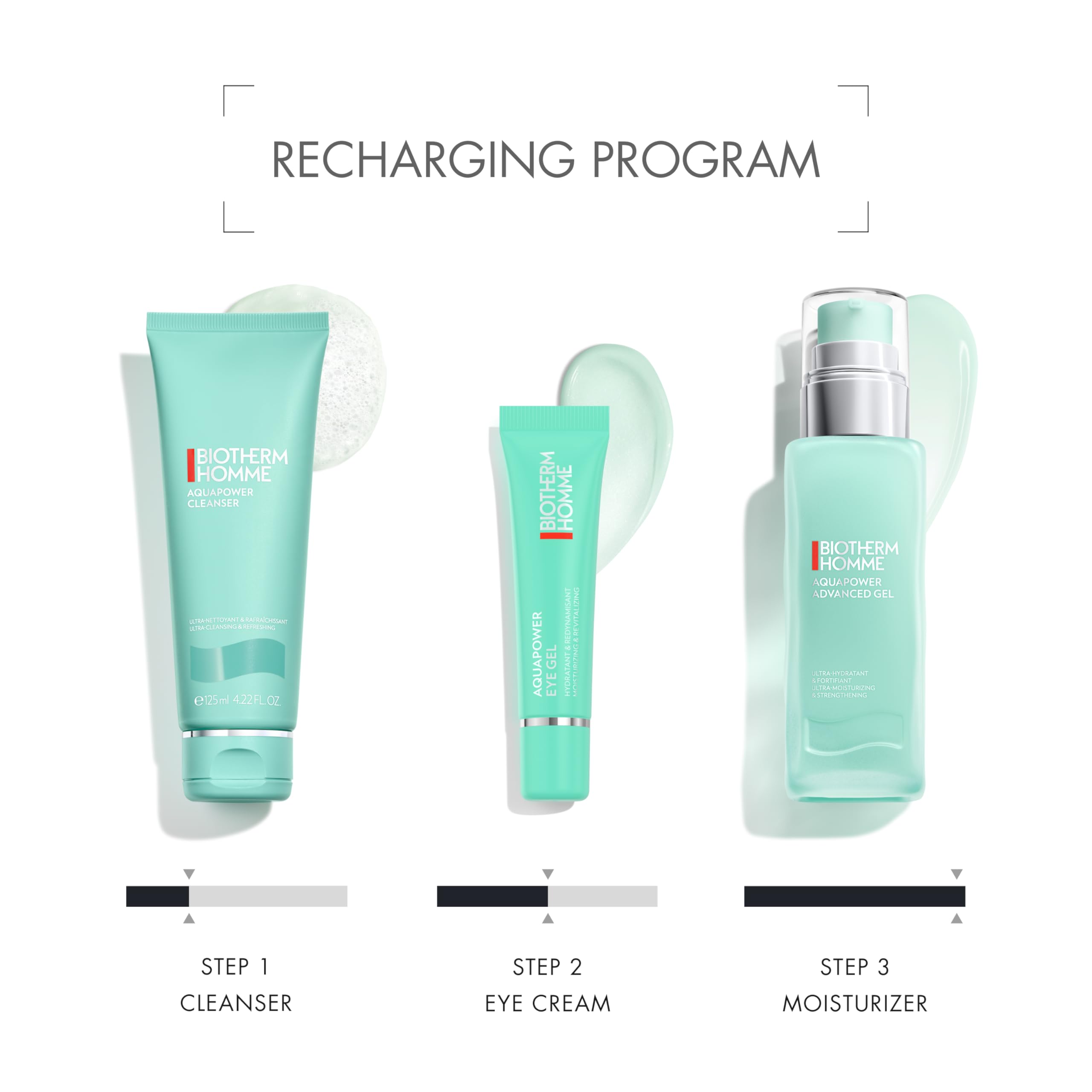 Foto 5 pulgar | Set De Regalo Biotherm Aquapower Advanced Gel 75 Ml Y Limpiador 125 Ml - Venta Internacional.