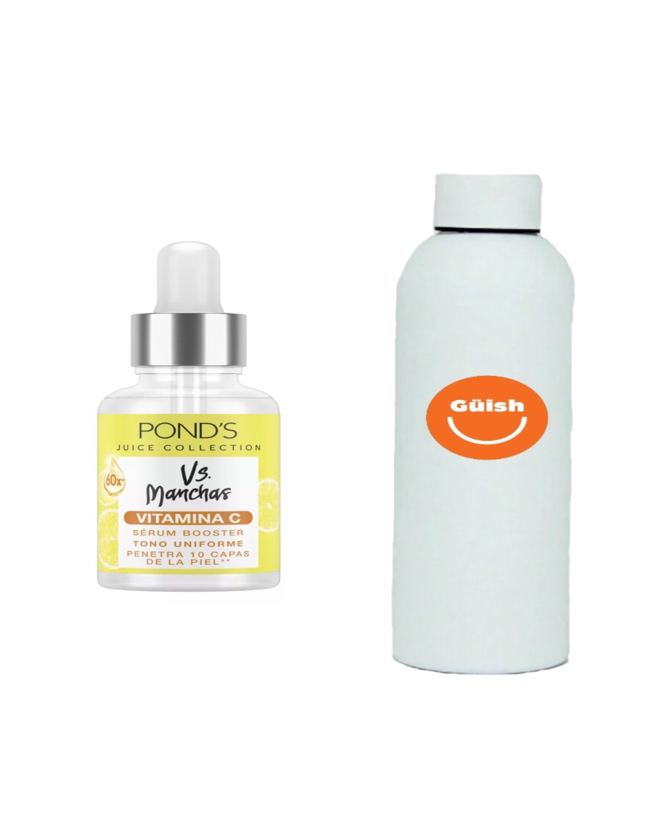 Pond's Sérum Booster Facial Vs. Manchas Con Vitamina C +termo De Agua De Regalo Güish