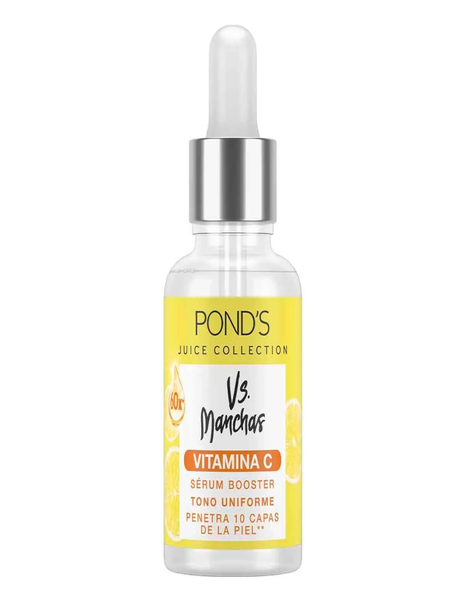 Foto 3 pulgar | Pond's Sérum Booster Facial Vs. Manchas Con Vitamina C +termo De Agua De Regalo Güish