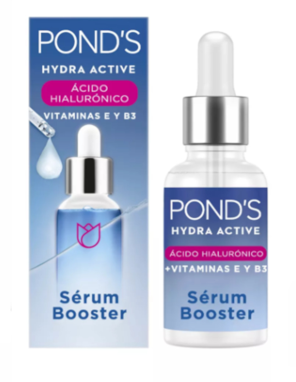 Foto 5 pulgar | Pond's Sérum Booster Facial Ácido Hialurónico + Termo De Agua De Regalo Güish