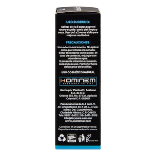 Foto 7 | Hominem Sérum Facial Cooling Effect Hombre, 30 Ml, Vitamina C, Cafeína, Mentol, Dawnergy™ Y Ácido Hialurónico, Hi