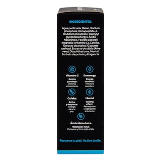 Foto 8 | Hominem Sérum Facial Cooling Effect Hombre, 30 Ml, Vitamina C, Cafeína, Mentol, Dawnergy™ Y Ácido Hialurónico, Hi