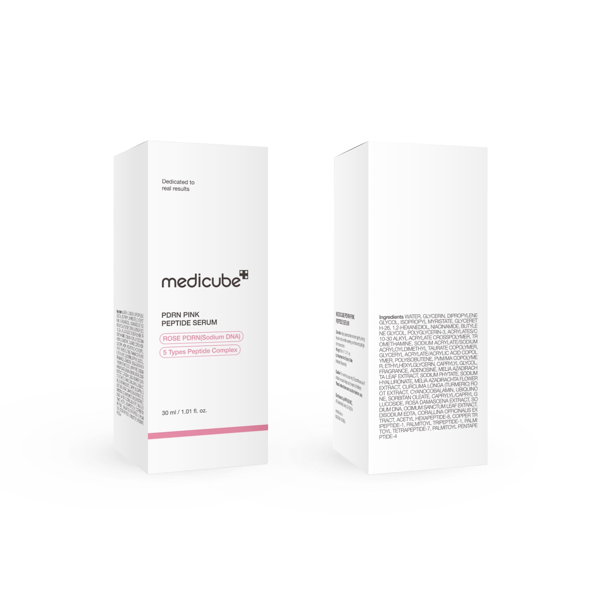Foto 8 pulgar | Serum Medicube Rose Pdrn Pdrn Pink Peptide Para El Cuidado De La Piel Vegano, 30 Ml - Venta Internacional.