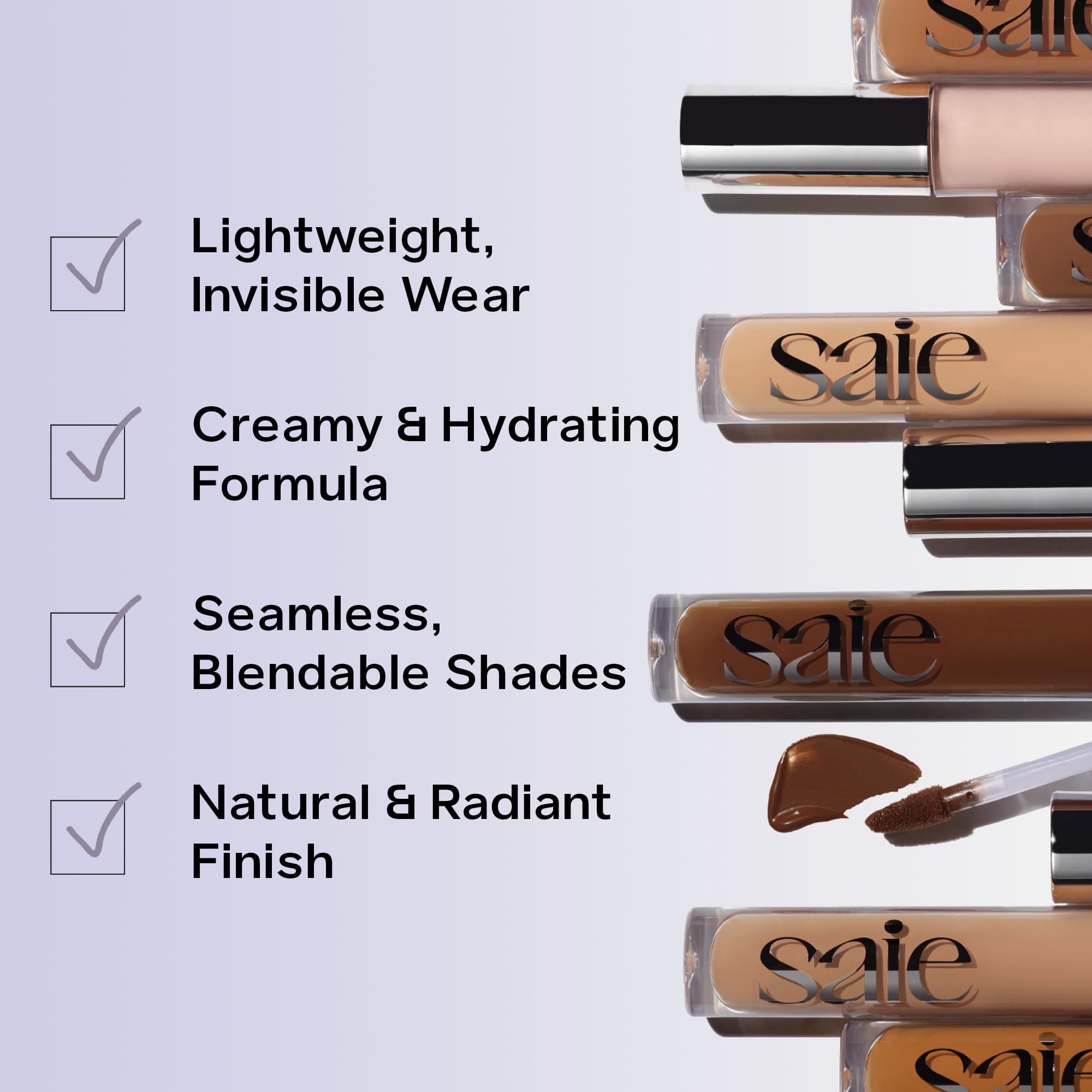 Foto 6 pulgar | Iluminador Para Debajo De Los Ojos Saie Hydrabeam Sheer Hydrating, 5 Ml - Venta Internacional.