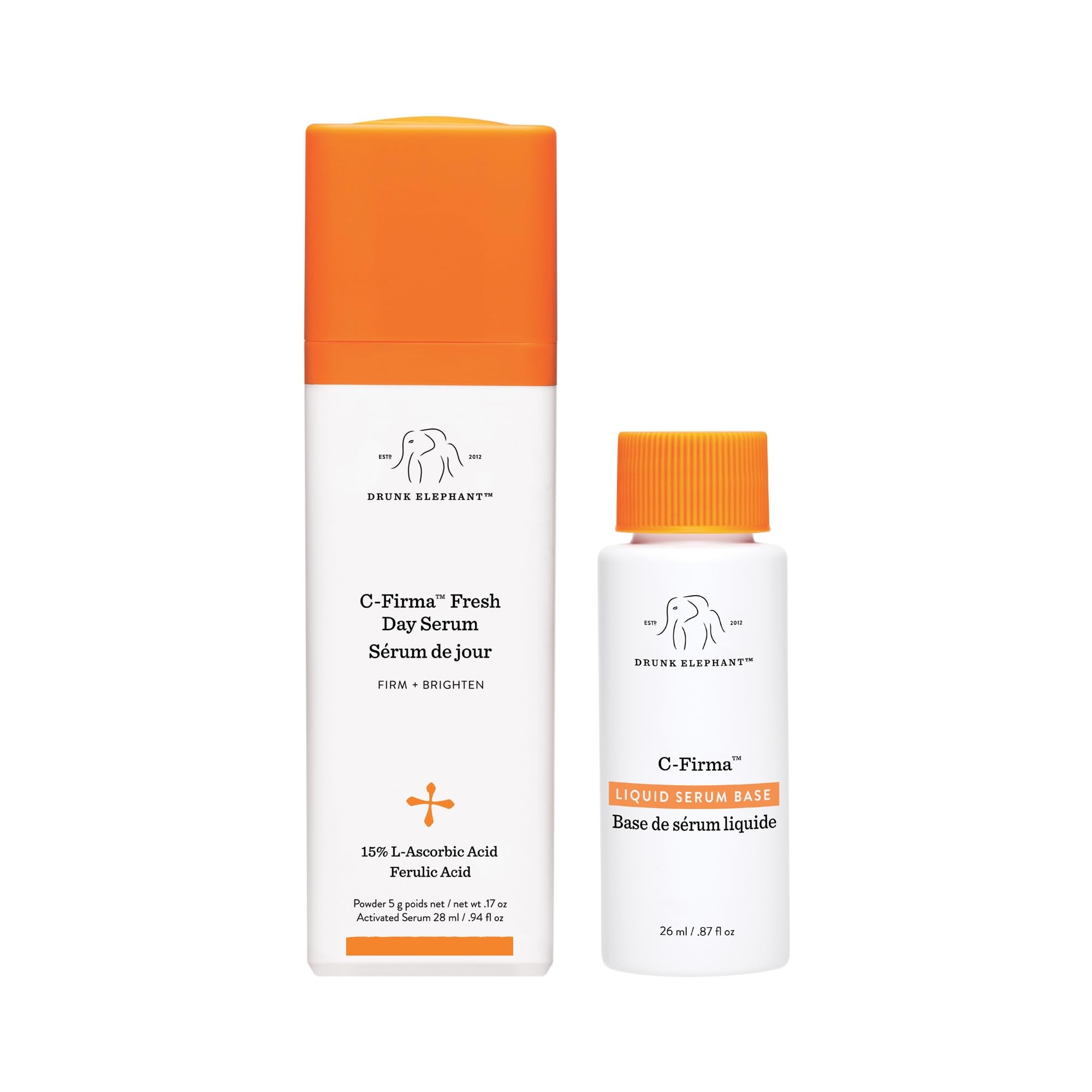 Sérum Drunk Elephant C-firma Fresh Day 28 Ml Con 15% De Vitamina C - Venta Internacional.