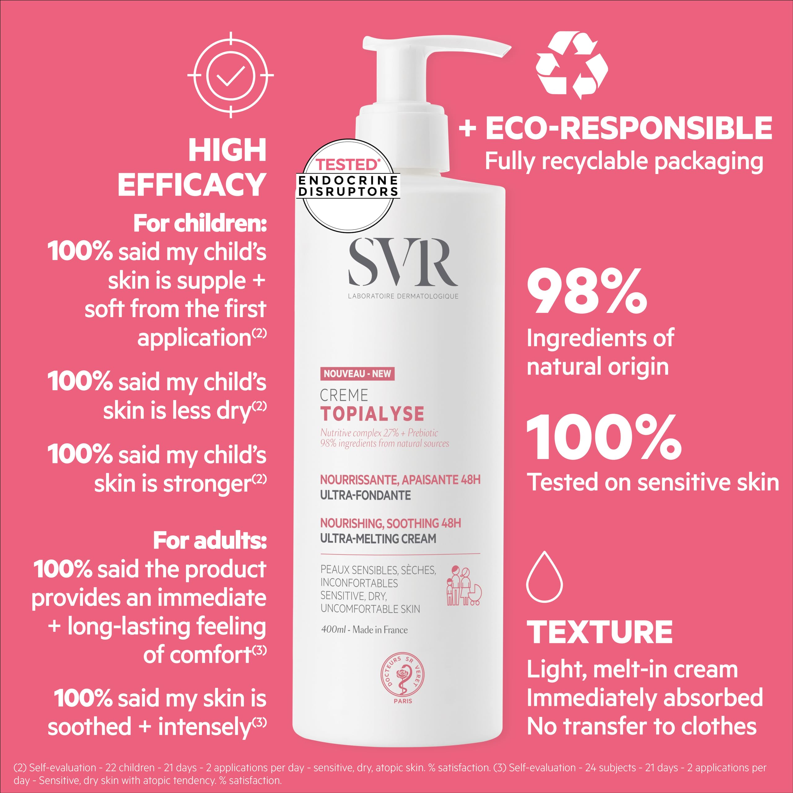Foto 6 pulgar | Crema Svr Topialyse Nutritiva Y Calmante Para Rostro Y Cuerpo 400 Ml - Venta Internacional.