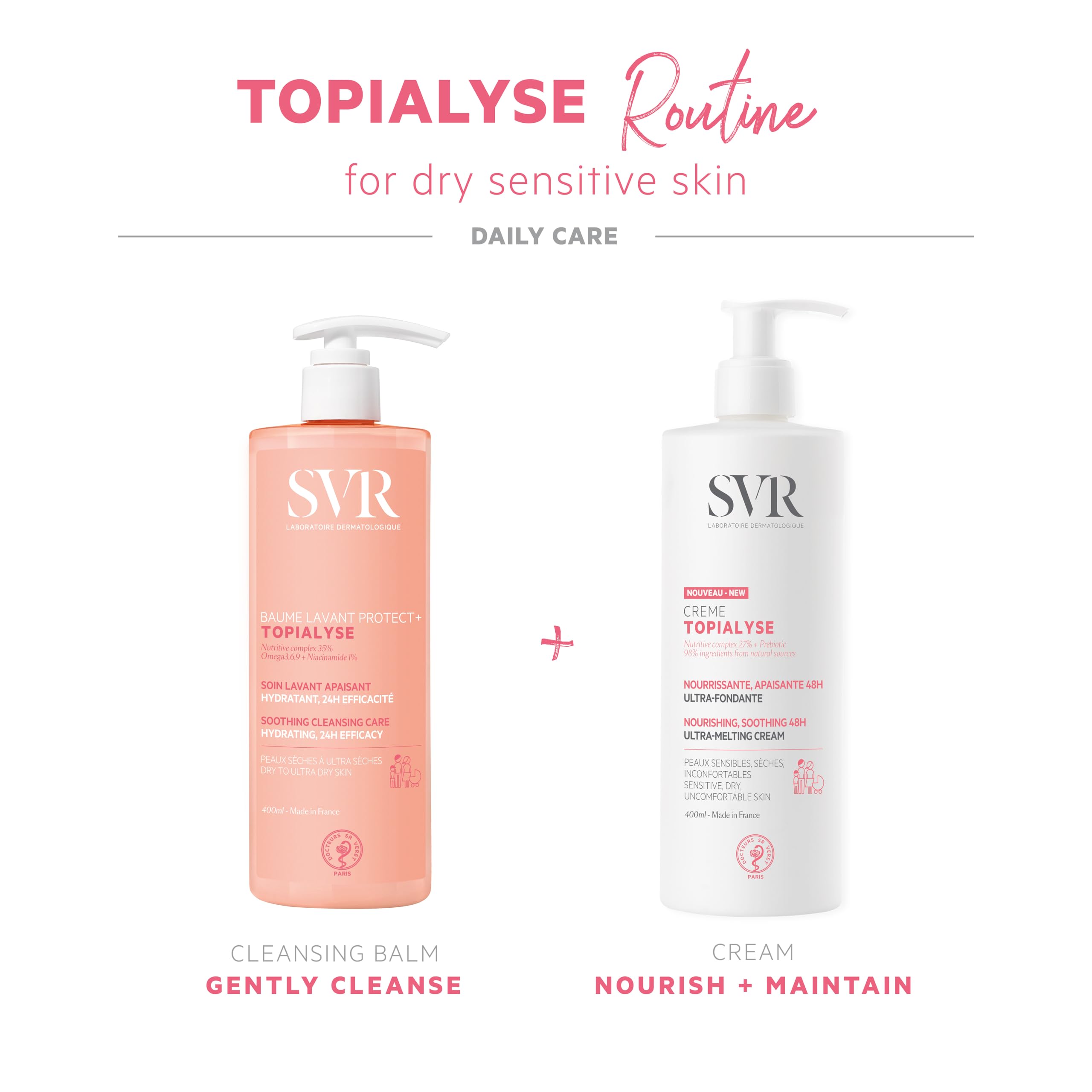 Foto 6 | Crema Svr Topialyse Nutritiva Y Calmante Para Rostro Y Cuerpo 400 Ml - Venta Internacional.