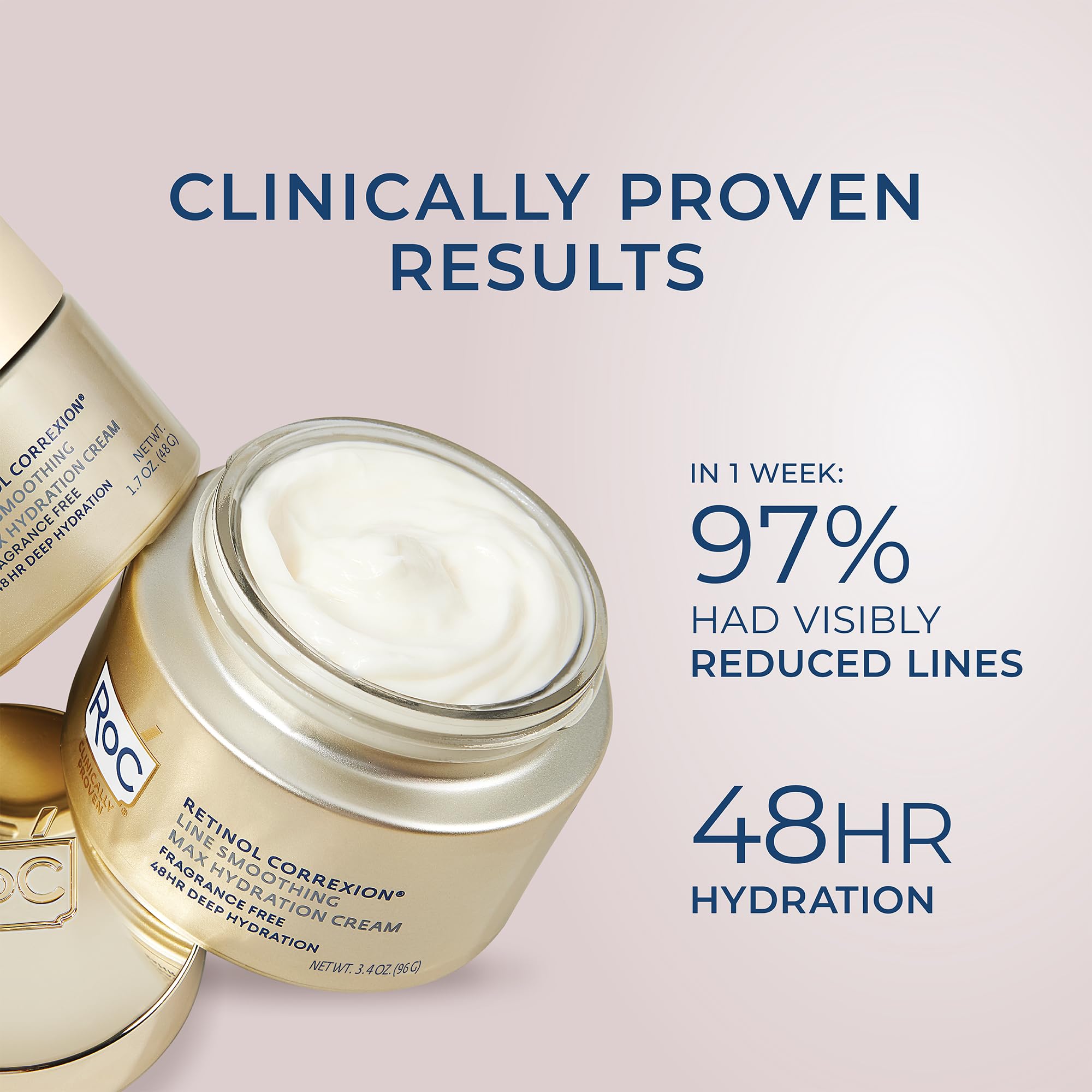 Foto 6 pulgar | Crema Hidratante Roc Retinol Correxion Max Hydration 50 Ml Antienvejecimiento - Venta Internacional.