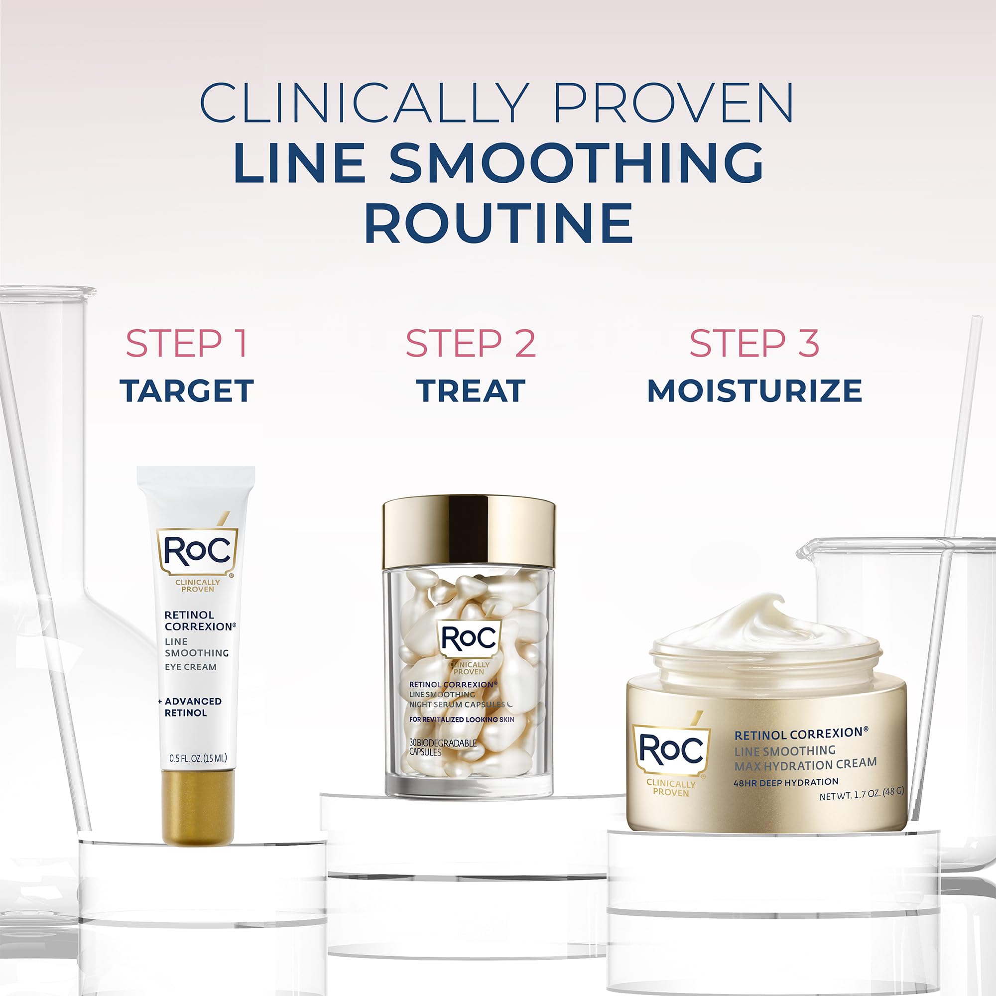 Foto 7 pulgar | Crema Hidratante Roc Retinol Correxion Max Hydration 50 Ml Antienvejecimiento - Venta Internacional.