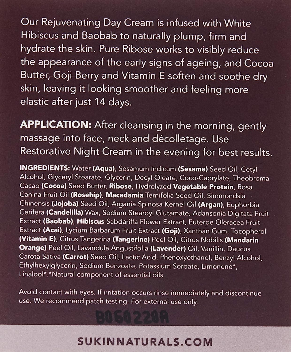 Foto 4 pulgar | Crema De Día Sukin Purely Ageless Rejuvenating 120 Ml Para Mujer - Venta Internacional.