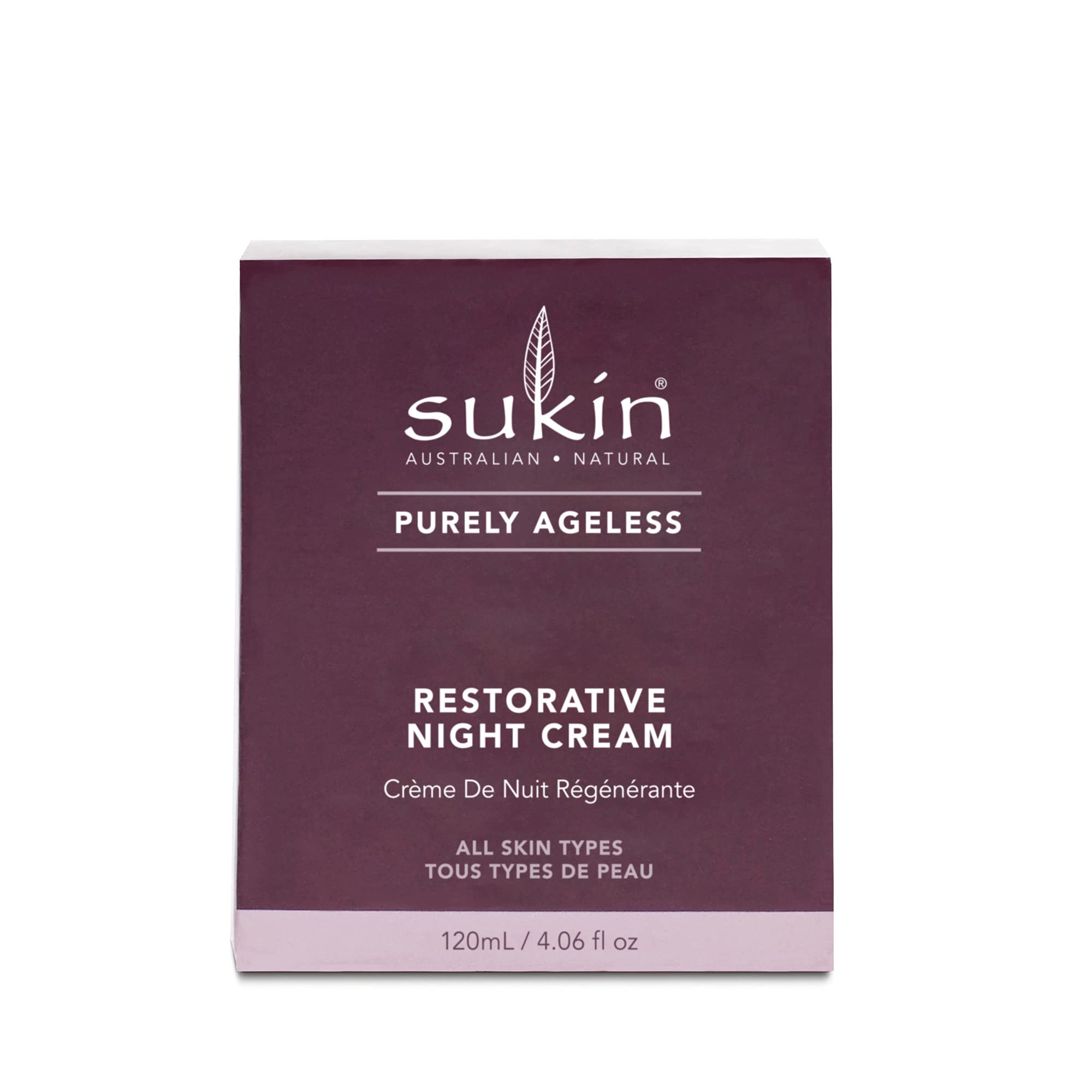 Foto 3 pulgar | Crema De Noche Sukin Purely Ageless Restorative 120 Ml - Venta Internacional.