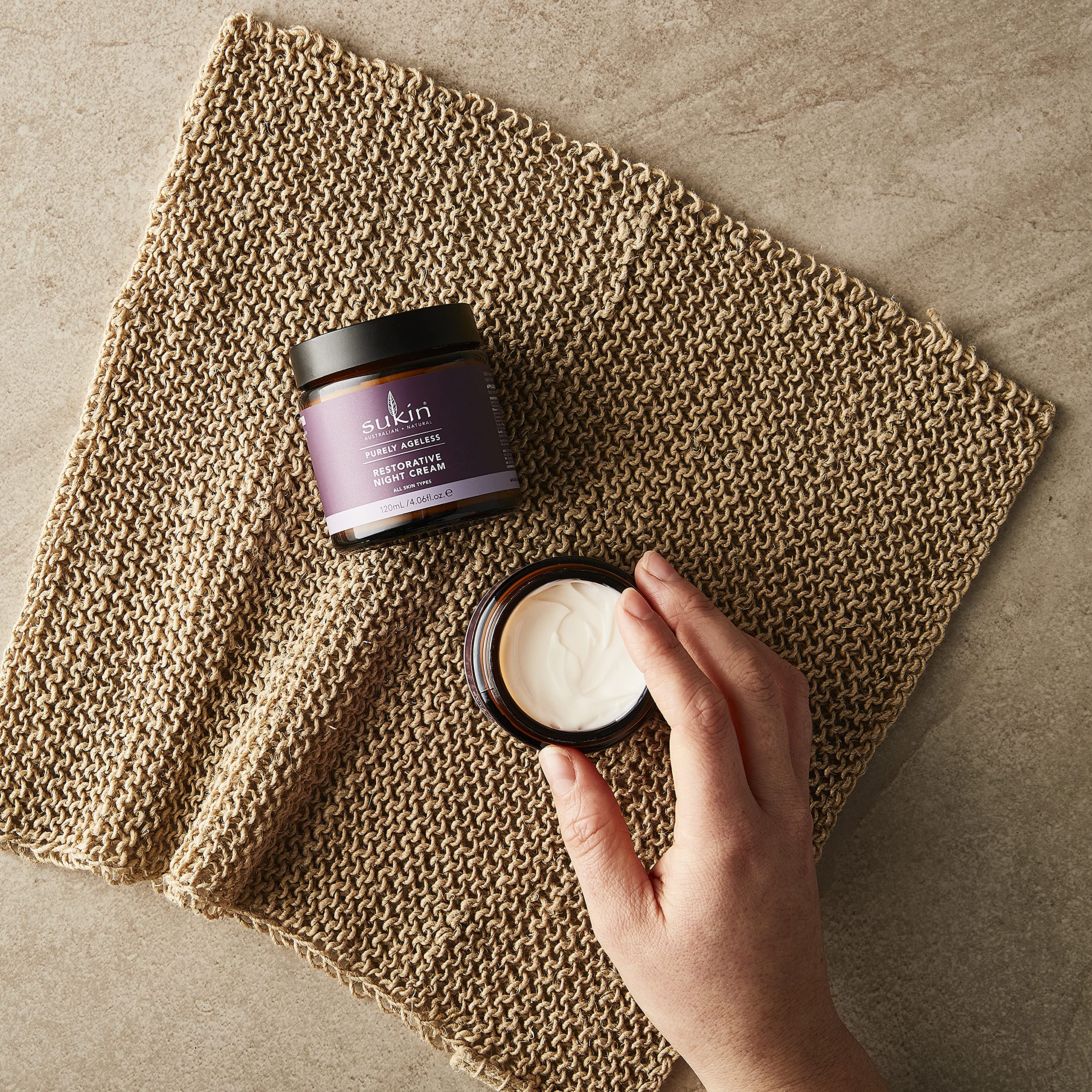 Foto 4 pulgar | Crema De Noche Sukin Purely Ageless Restorative 120 Ml - Venta Internacional.