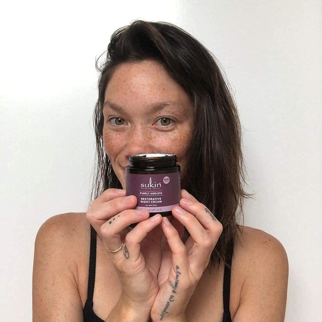 Foto 5 pulgar | Crema De Noche Sukin Purely Ageless Restorative 120 Ml - Venta Internacional.