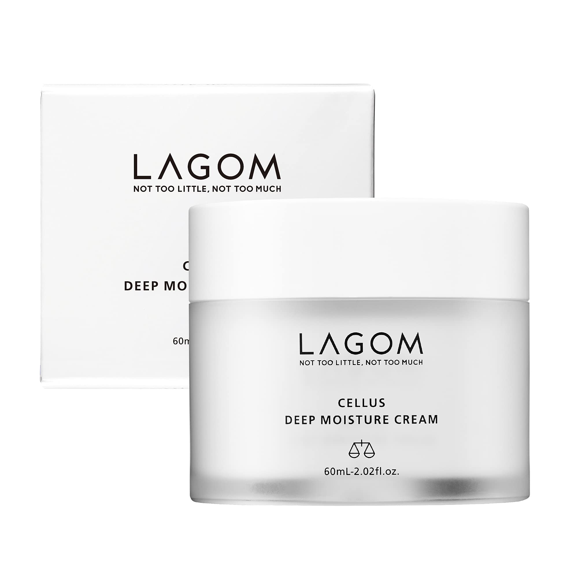 Crema Hidratante Lagom Cellus Deep Moisture Cream 60 Ml Para Todo Tipo De Piel - Venta Internacional.