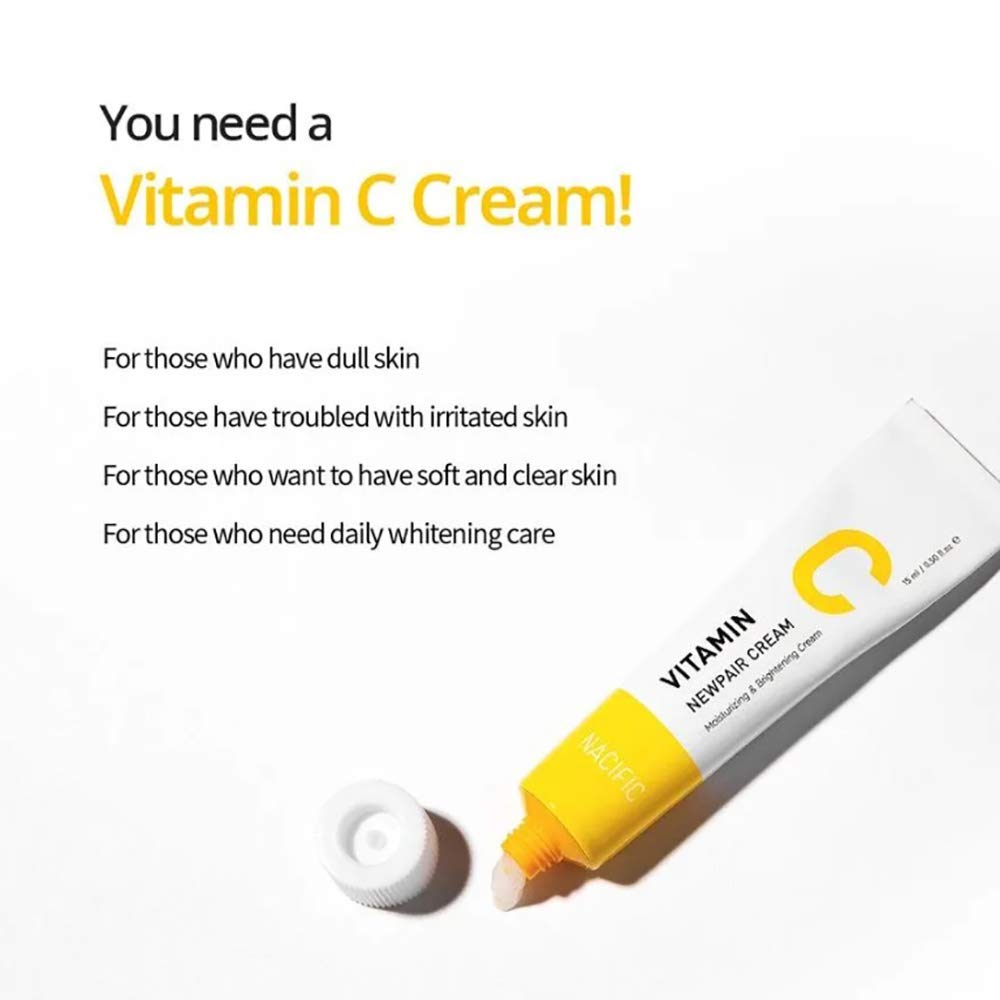 Foto 5 pulgar | Crema Hidratante Nacific Vitamin C Newpair De 15 Ml Para Piel Seca - Venta Internacional.