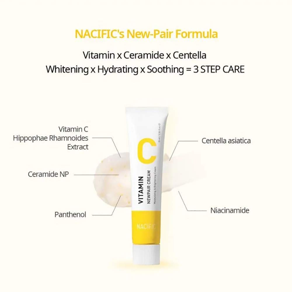 Foto 6 pulgar | Crema Hidratante Nacific Vitamin C Newpair De 15 Ml Para Piel Seca - Venta Internacional.