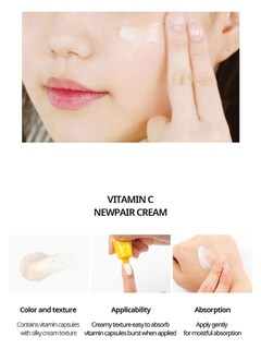 Foto 6 | Crema Hidratante Nacific Vitamin C Newpair De 15 Ml Para Piel Seca - Venta Internacional.