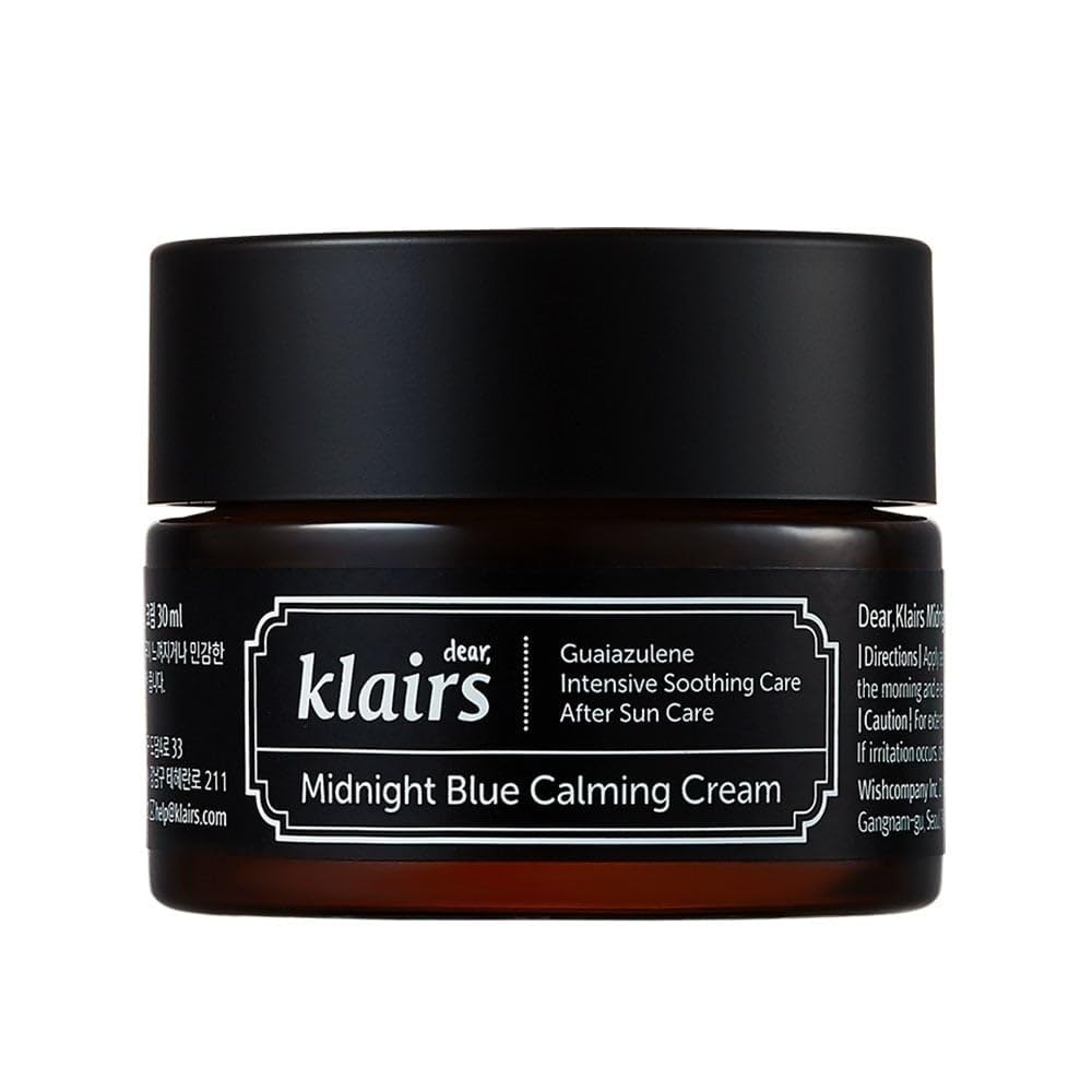 [crema] Crema Calmante Dearklairs Midnight Blue 60 Ml Para La Piel - Venta Internacional.