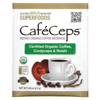 Foto 3 | Café California Gold Nutrition Cafeceps Con Cordyceps, 2,2 G - Venta Internacional.