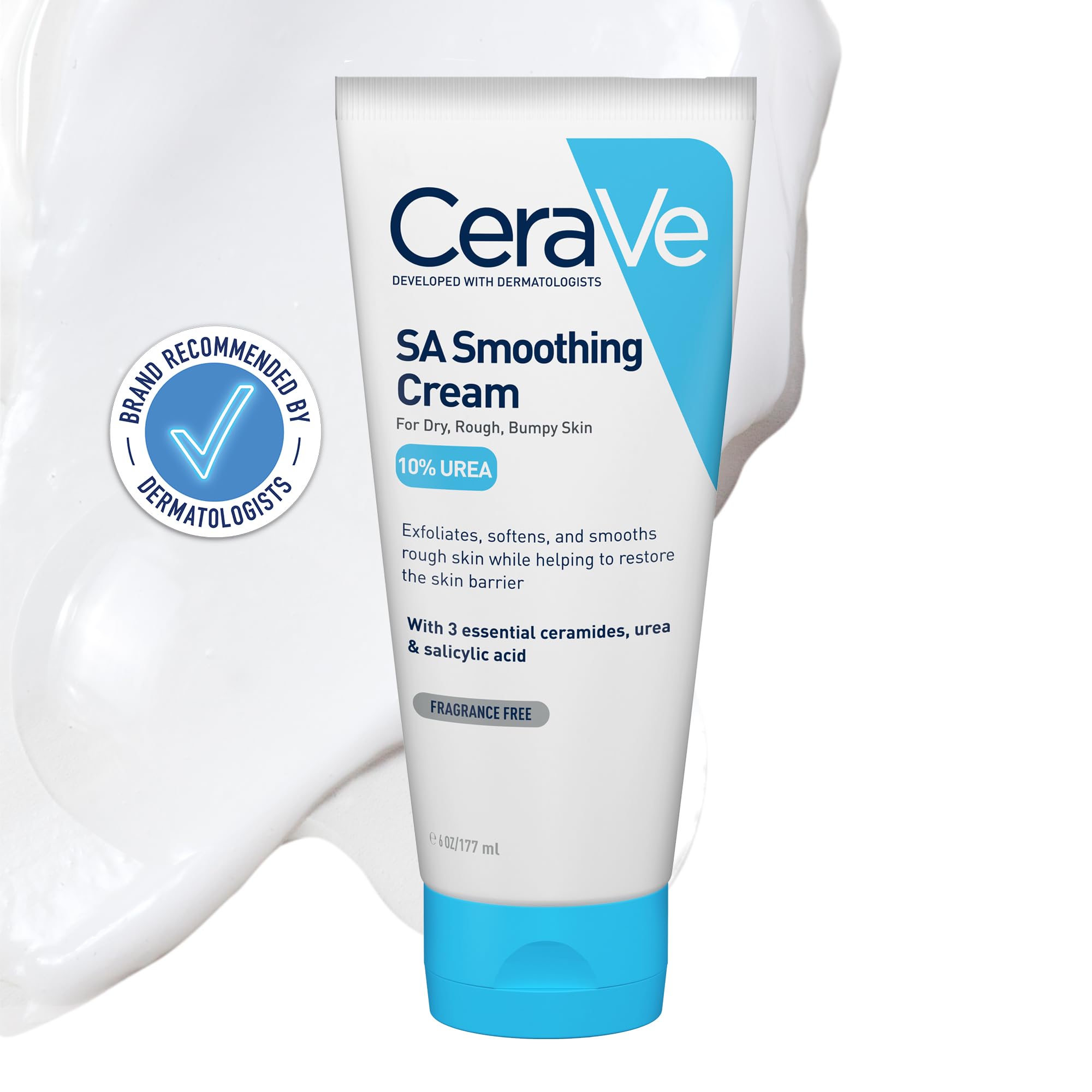 Crema Cerave Sa Suavizante Con 10% De Urea Para Piel Seca, 185 Ml - Venta Internacional.