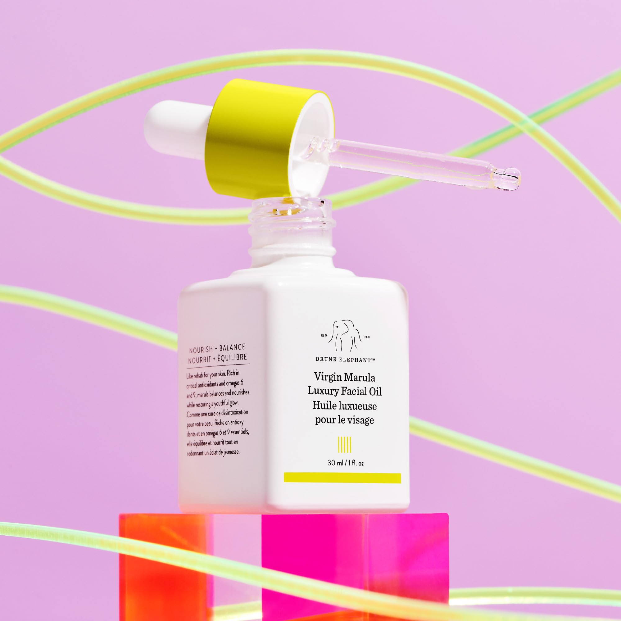 Foto 6 pulgar | Aceite Facial Drunk Elephant Virgin Marula, 30 Ml, Antienvejecimiento - Venta Internacional.