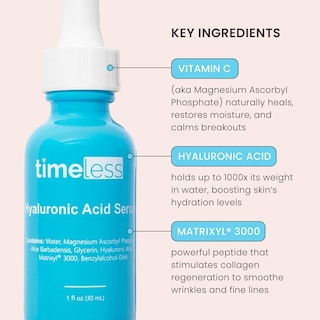 Foto 4 | Sérum Timeless Skin Care, Ácido Hialurónico Y Vitamina C, 120 Ml - Venta Internacional.
