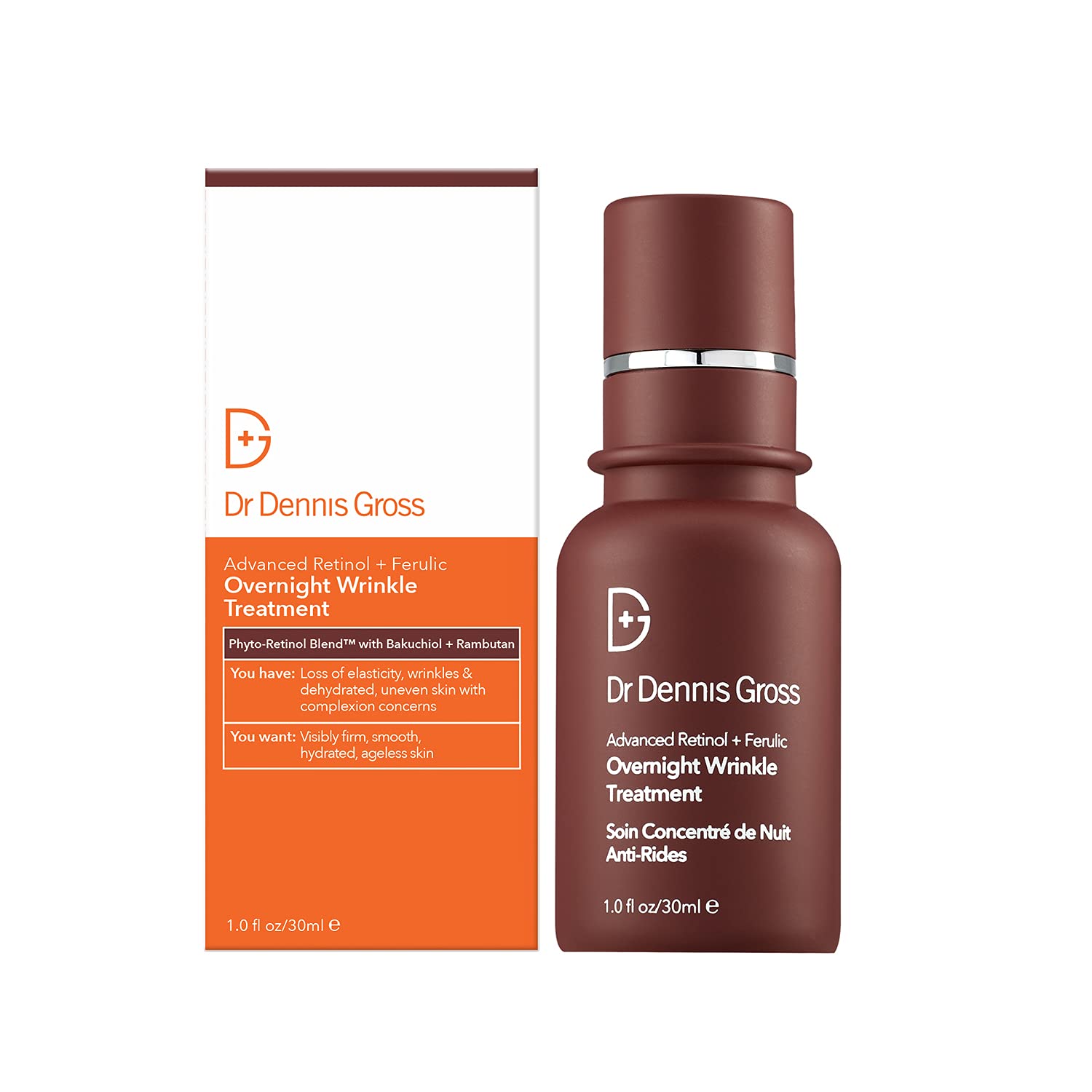 Tratamiento Antiarrugas Nocturno Dr. Dennis Gross, 30 Ml - Venta Internacional.