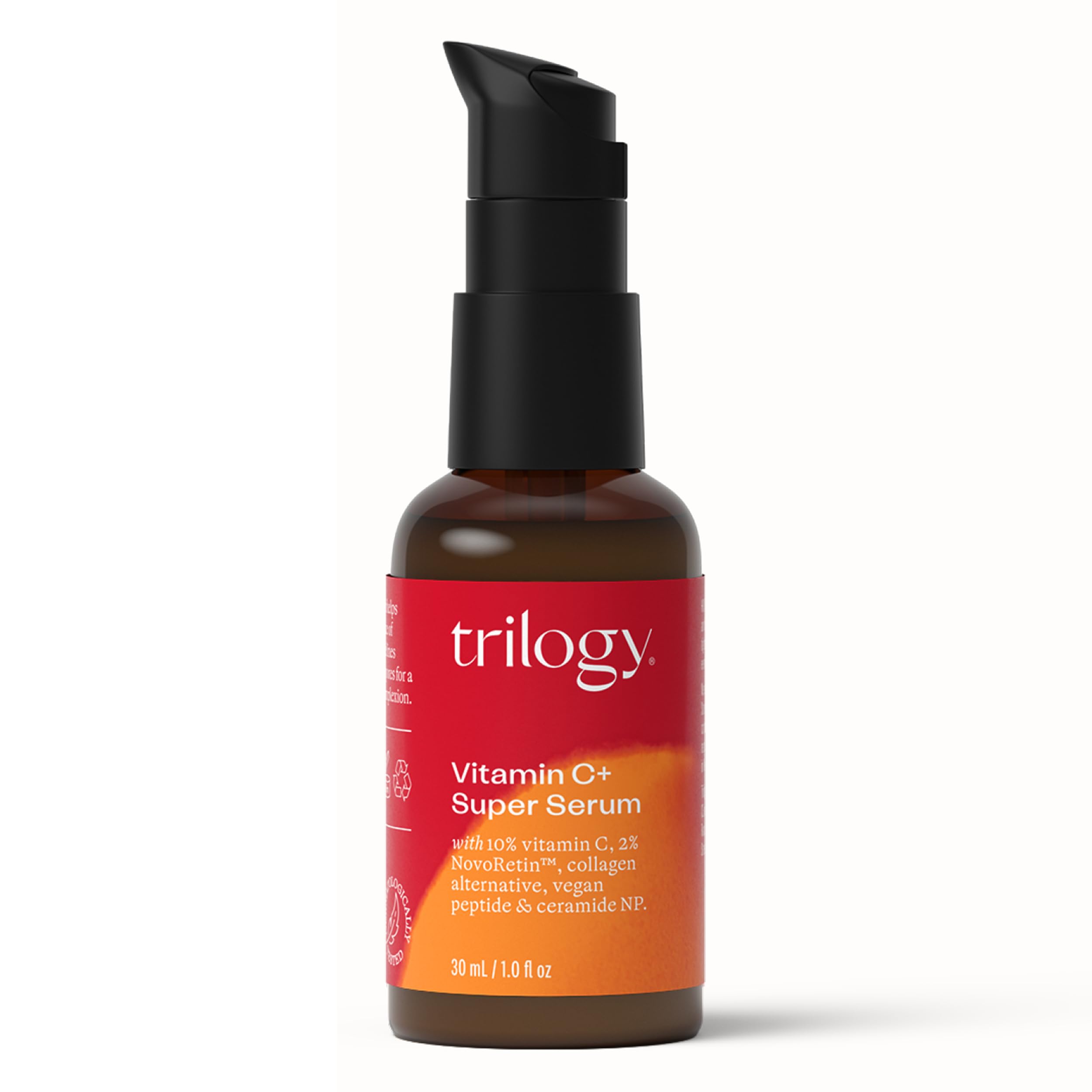 Sérum Trilogy, Supersérum Con Vitamina C+, 30 Ml, Iluminador Y Antienvejecimiento - Venta Internacional.