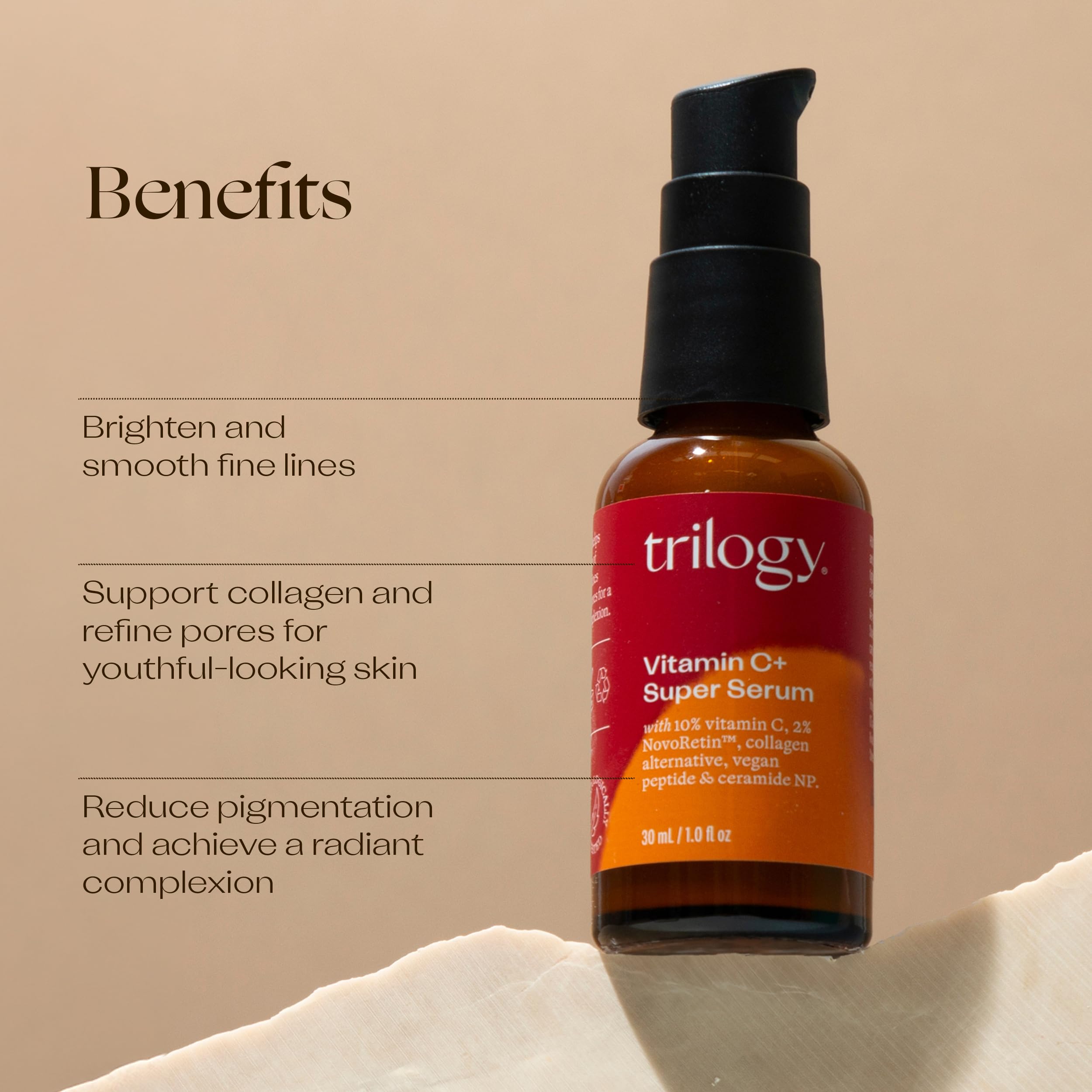 Foto 4 pulgar | Sérum Trilogy, Supersérum Con Vitamina C+, 30 Ml, Iluminador Y Antienvejecimiento - Venta Internacional.