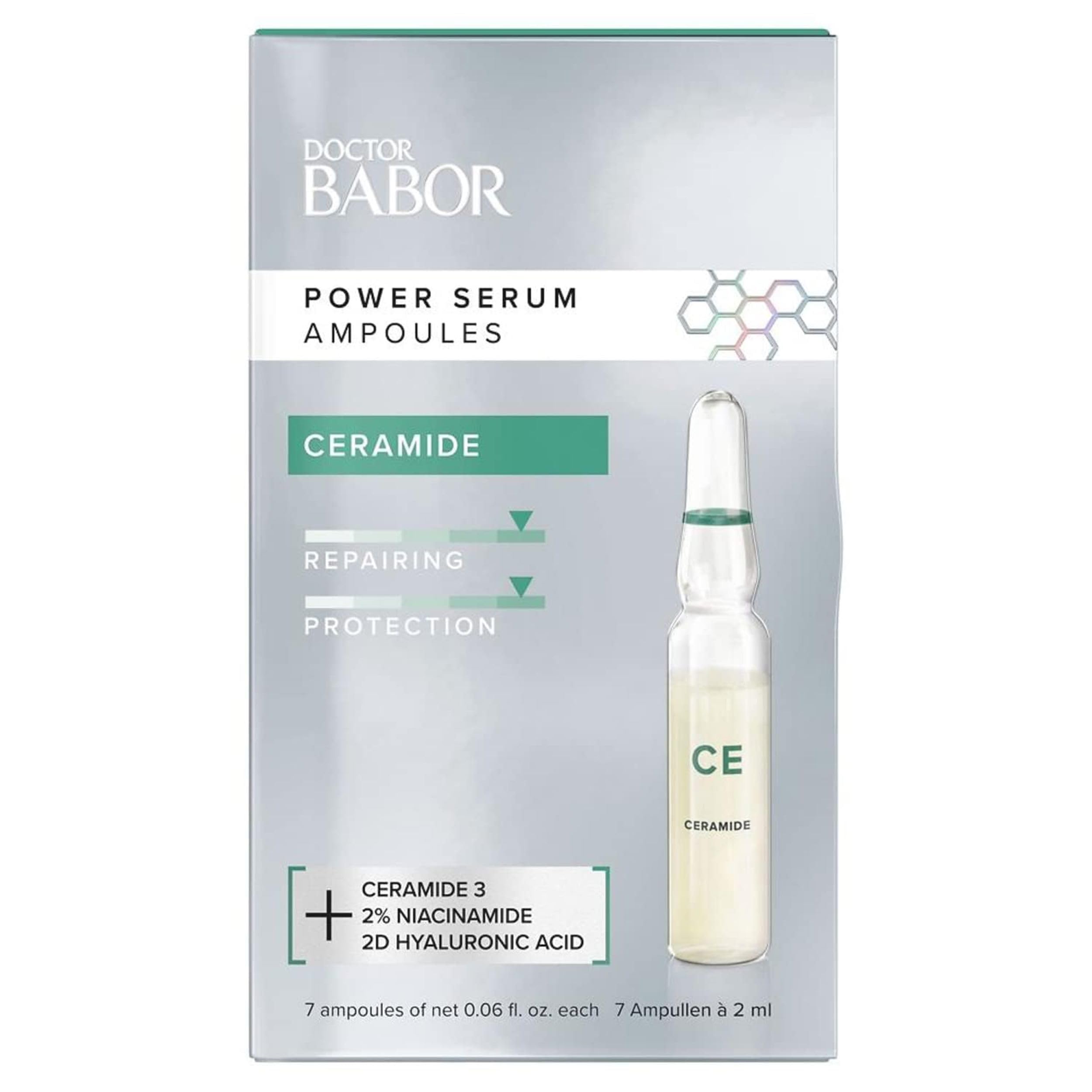 Ampolla De Sérum Babor Power Repair Con Ceramida Al 2% De Niacinami - Venta Internacional.