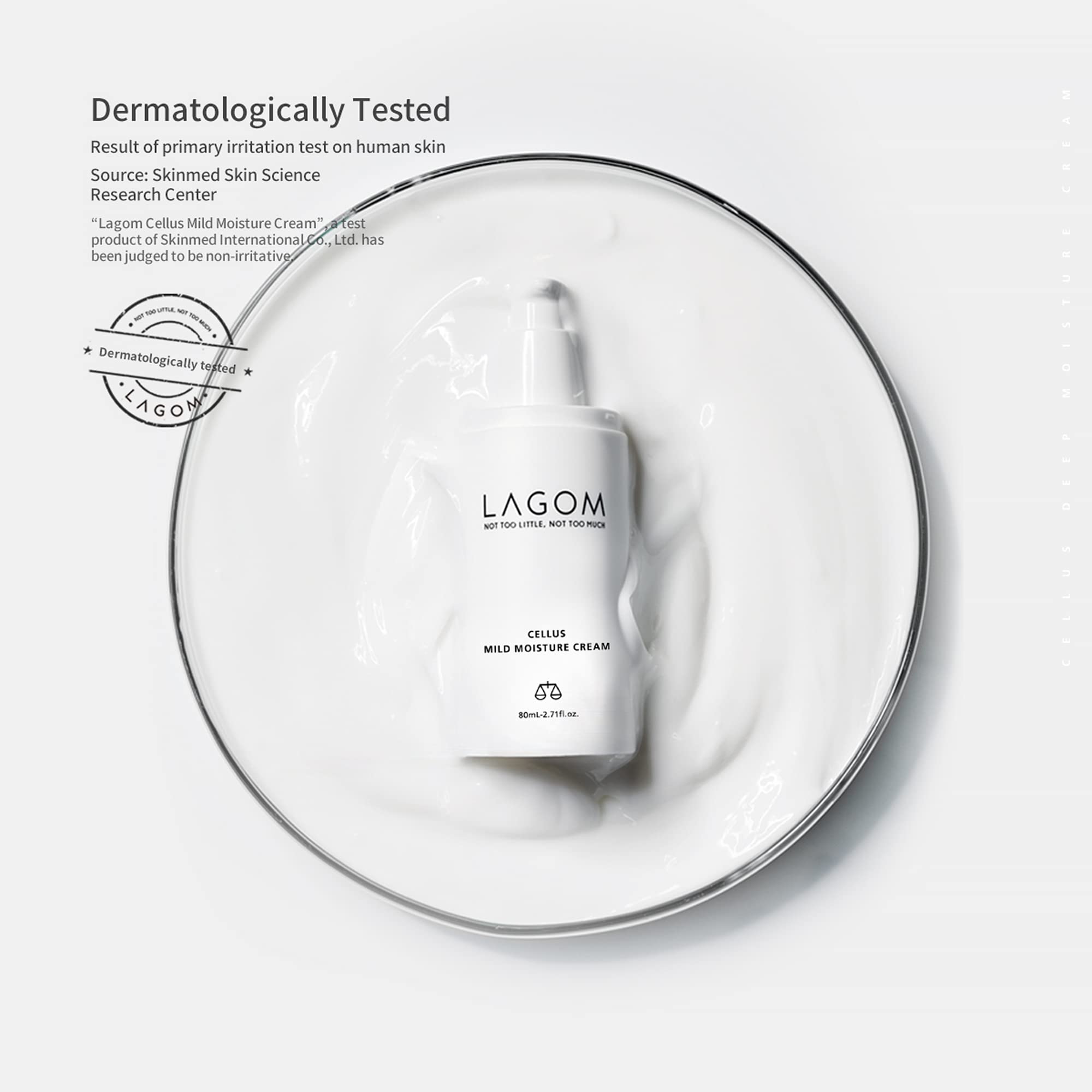 Foto 5 | Crema Hidratante Lagom Cellus Mild Con D-pantenol 80 Ml Sensitive - Venta Internacional.